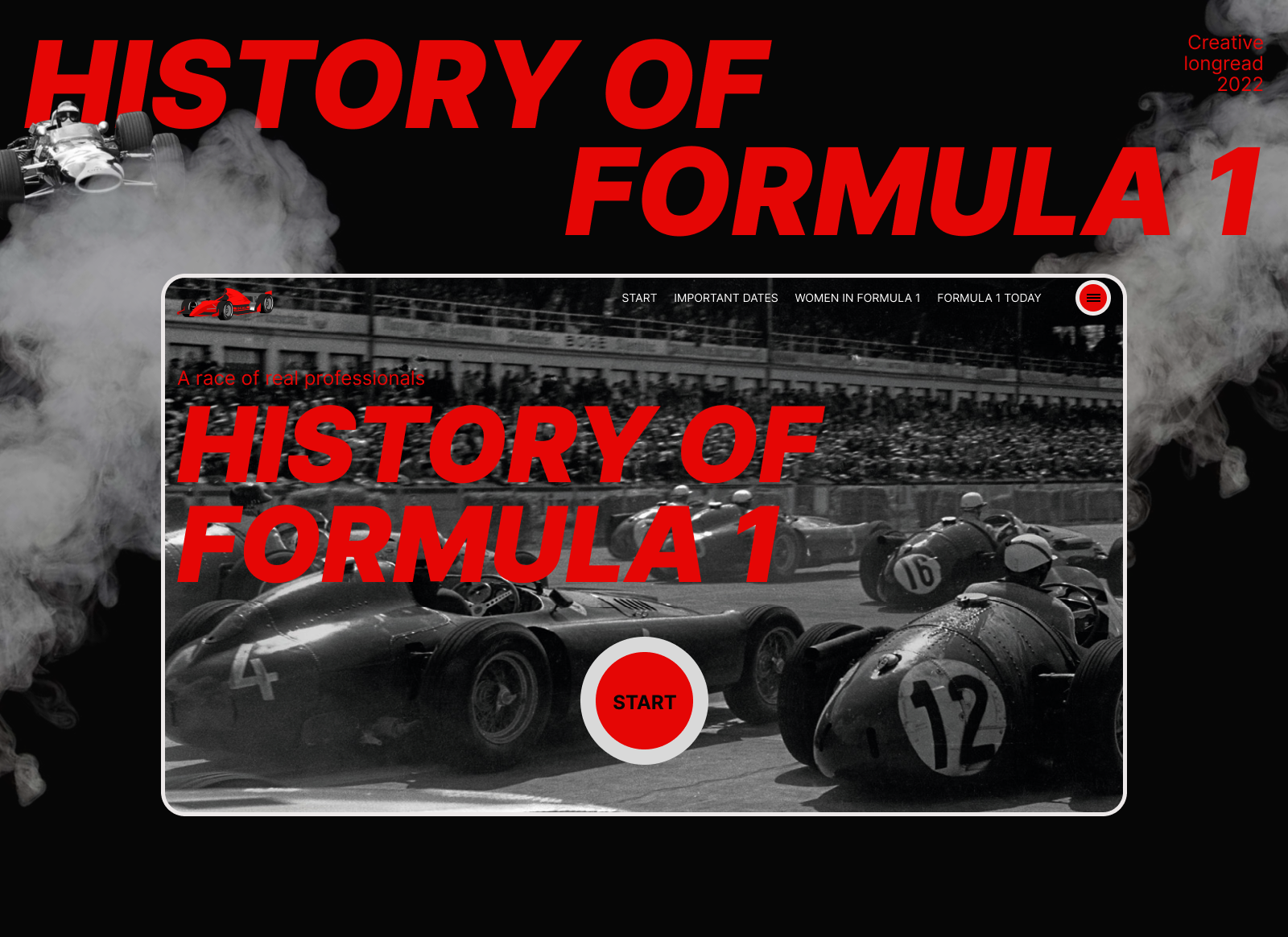 Longread about the history of Formula 1 — Изображение №1 — Интерфейсы на Dprofile