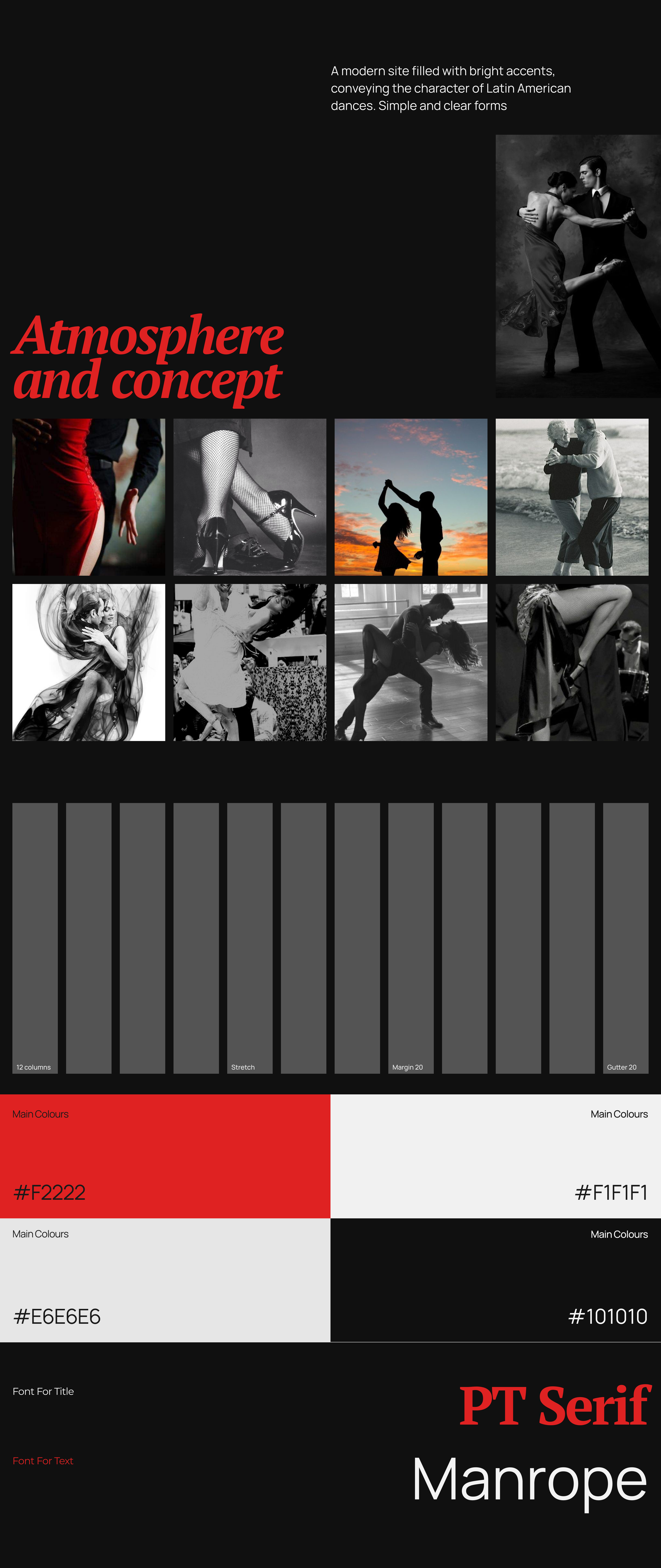 Landing page for dance studio — Изображение №2 — Интерфейсы на Dprofile