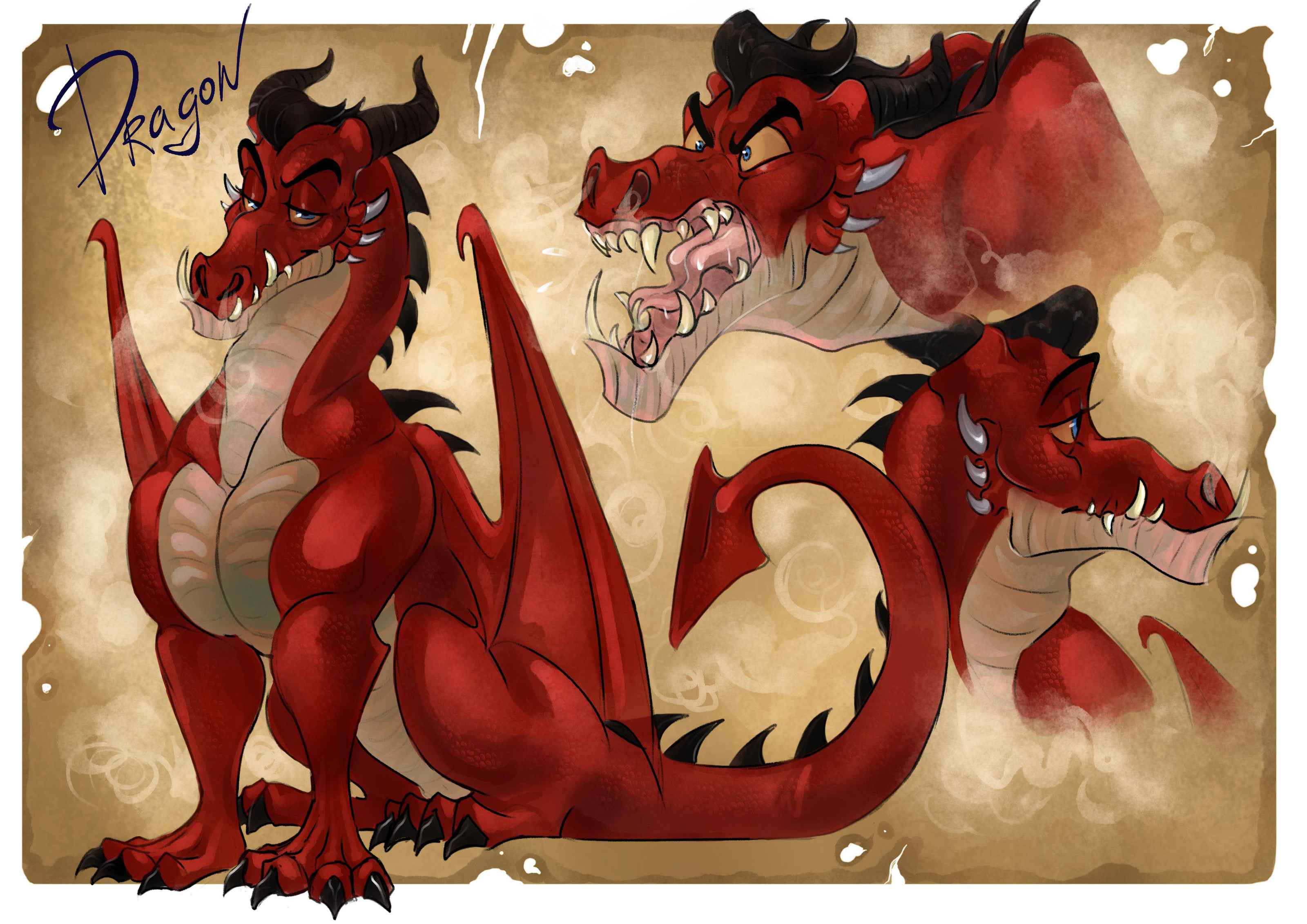 DRAGON LOVE — Изображение №2 — Иллюстрация на Dprofile