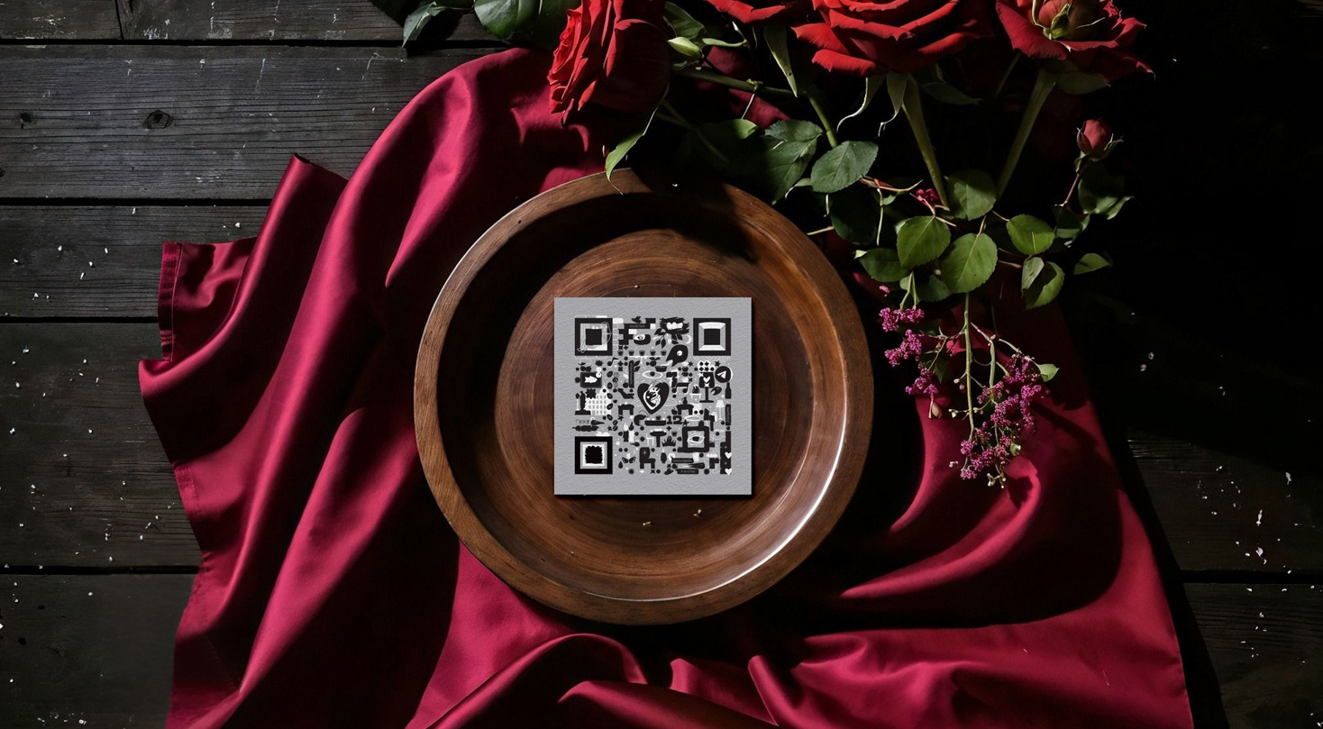 Art Qr-code / открытка / картина / ресторан — Изображение №7 — Графика на Dprofile