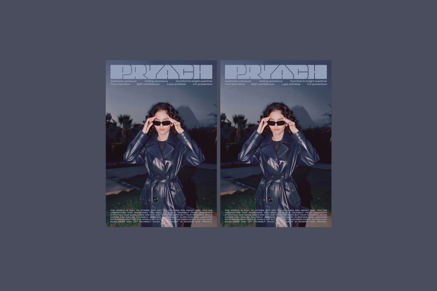 PRYACH | BRAND IDENTITY FOR FOR A SUNGLASSES — Изображение №17 — Брендинг на Dprofile