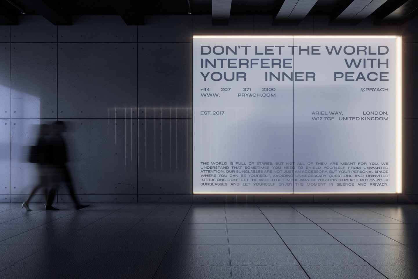 PRYACH | BRAND IDENTITY FOR FOR A SUNGLASSES — Изображение №8 — Брендинг на Dprofile