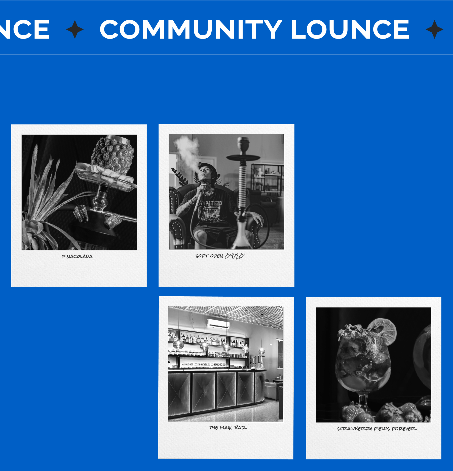 Айдентика – Community Lounge Bar — Изображение №15 — Брендинг на Dprofile