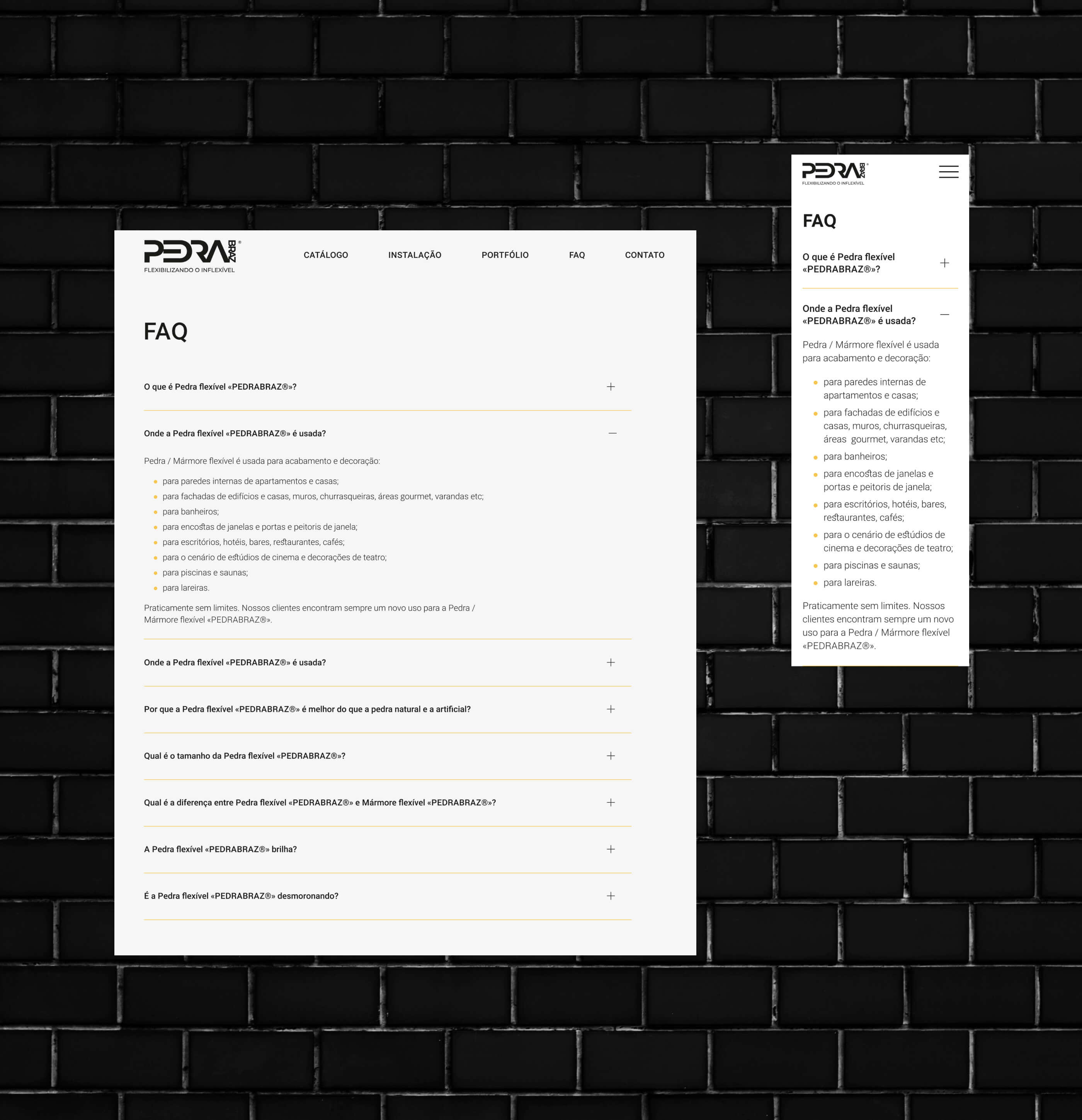 Website for new finishing material — Изображение №15 — Интерфейсы на Dprofile
