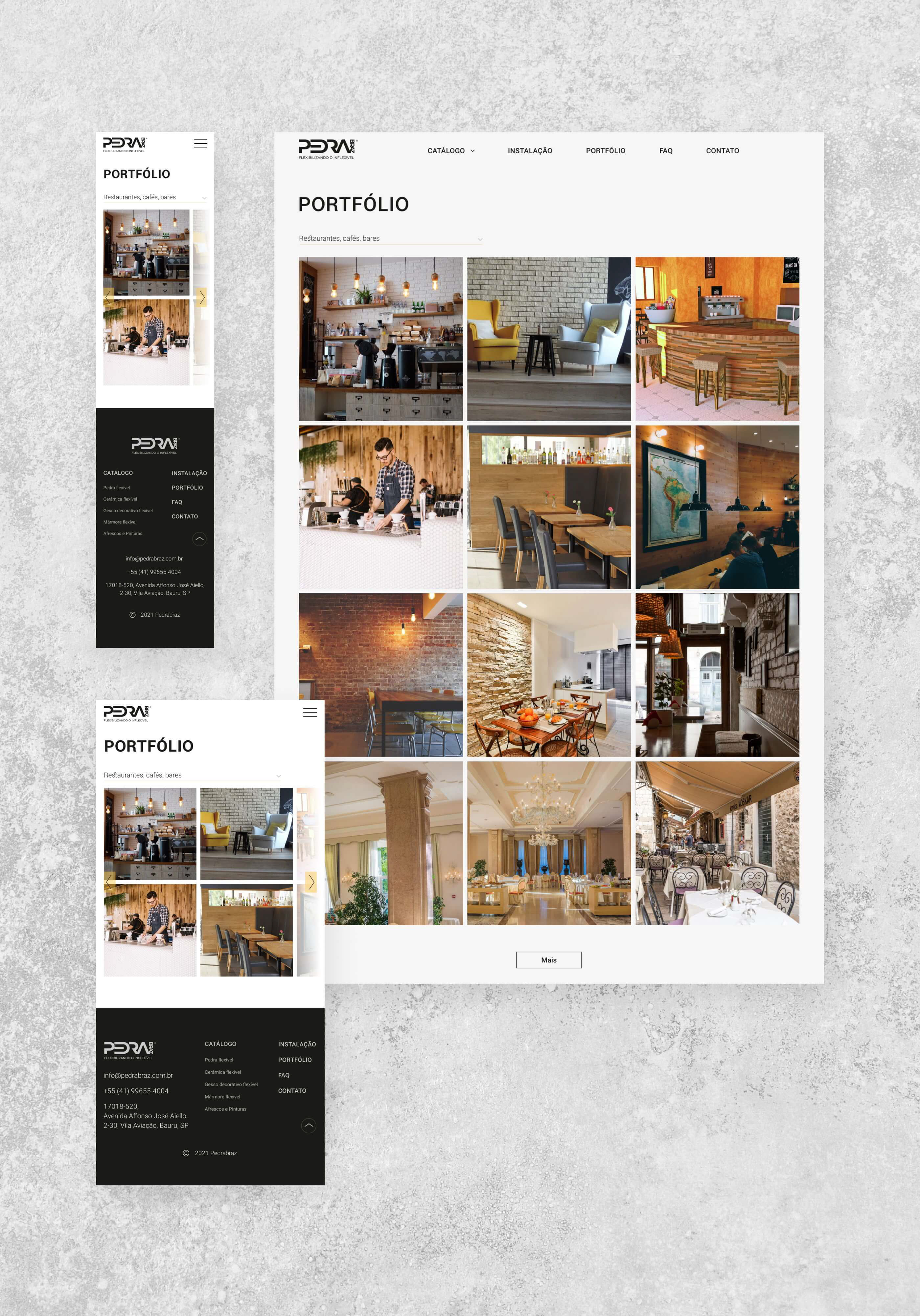 Website for new finishing material — Изображение №13 — Интерфейсы на Dprofile