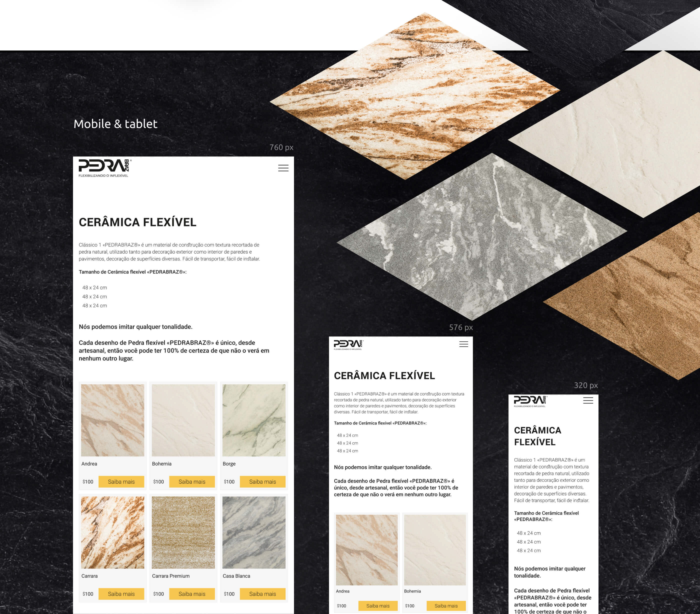 Website for new finishing material — Изображение №10 — Интерфейсы на Dprofile
