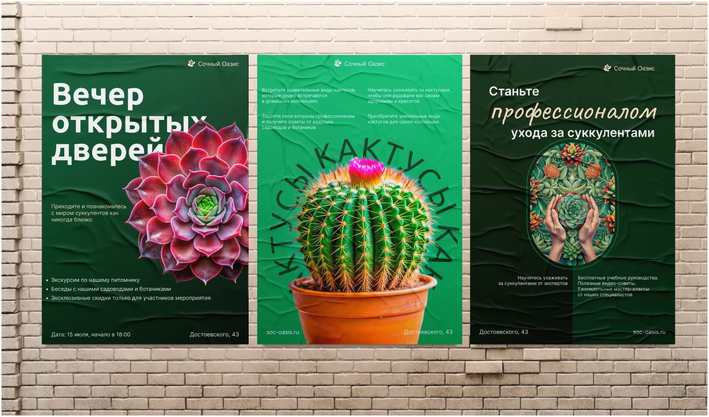 Сочный Оазис | Дизайн сайта — Изображение №9 — Интерфейсы на Dprofile