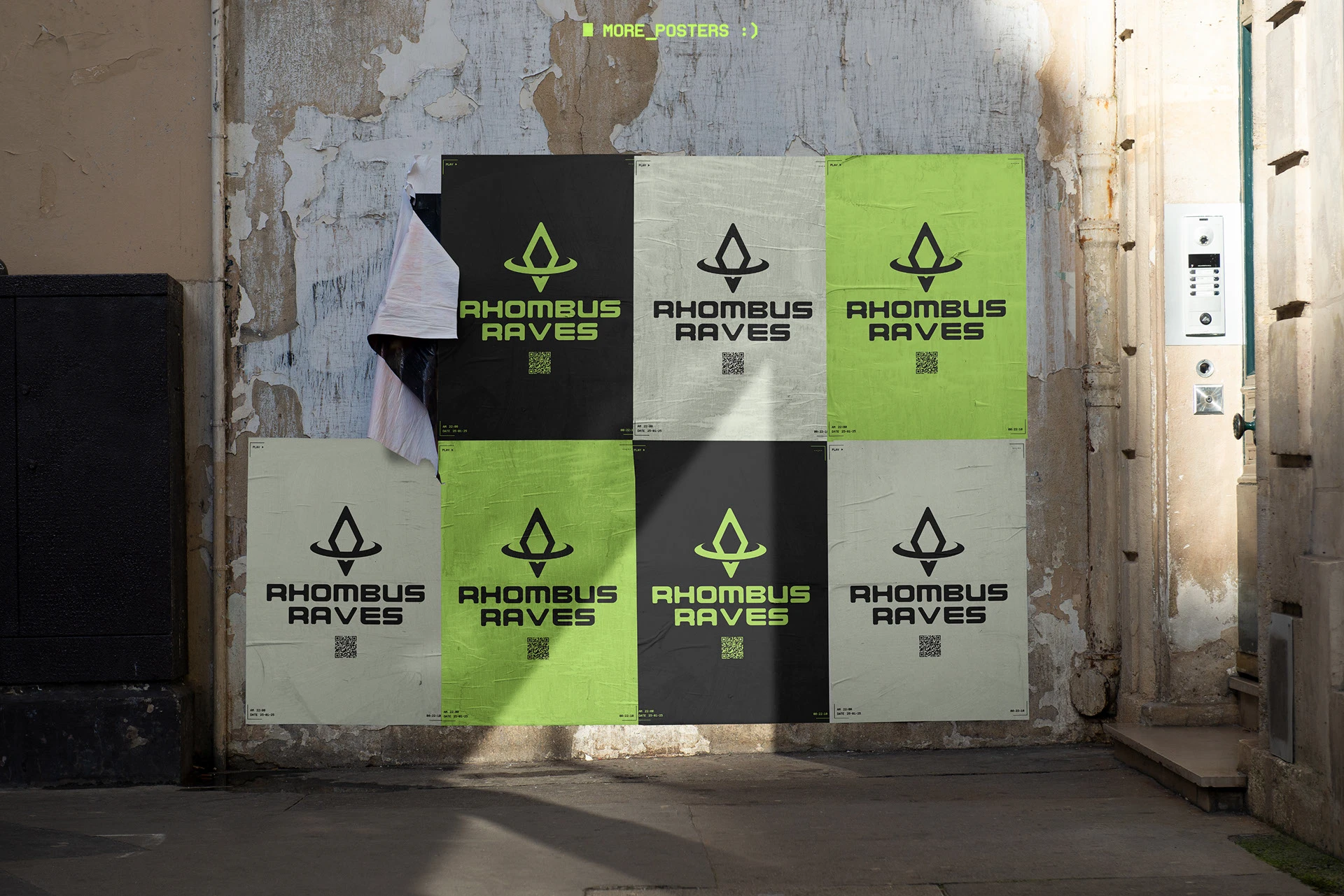 Фирменный стиль для Rhombus Raves — Изображение №9 — Интерфейсы, Брендинг на Dprofile