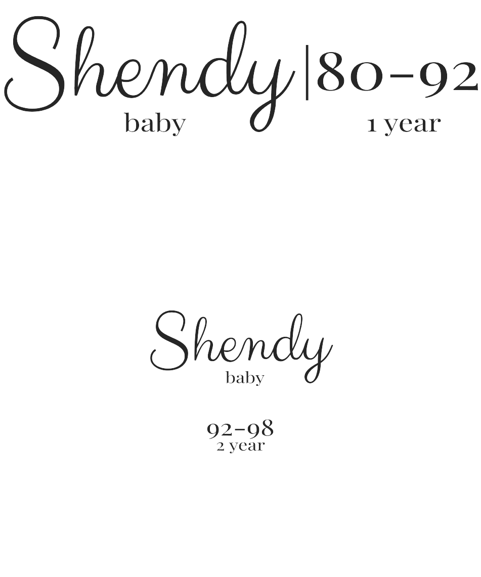 Shendy Baby — Изображение №8 — Брендинг на Dprofile