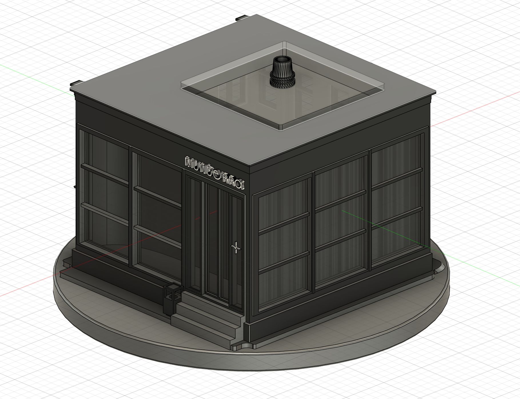 Макет-чехол здания с детализацией — Изображение №3 — Брендинг, 3D, Промдизайн на Dprofile