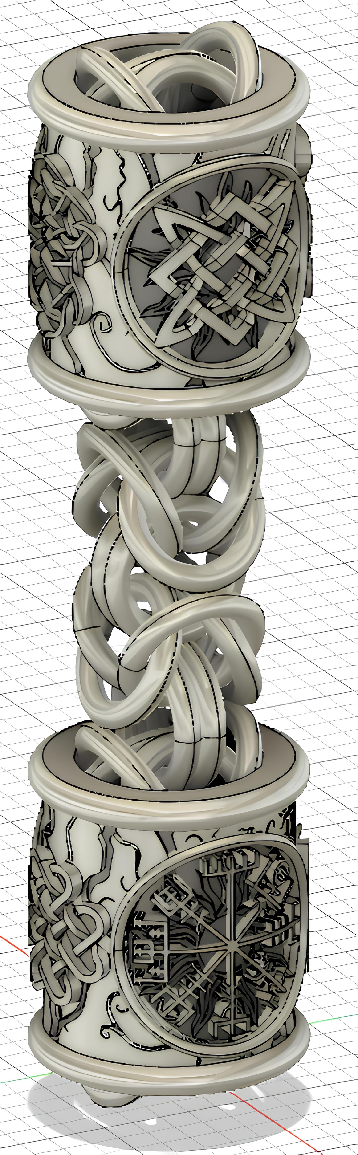 Серебряный браслет с символикой народов — Изображение №5 — Графика, 3D, Промдизайн на Dprofile