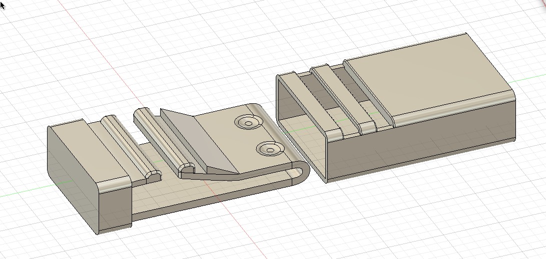 Серебряная цепь с замком-коробкой — Изображение №4 — Графика, 3D, Промдизайн на Dprofile