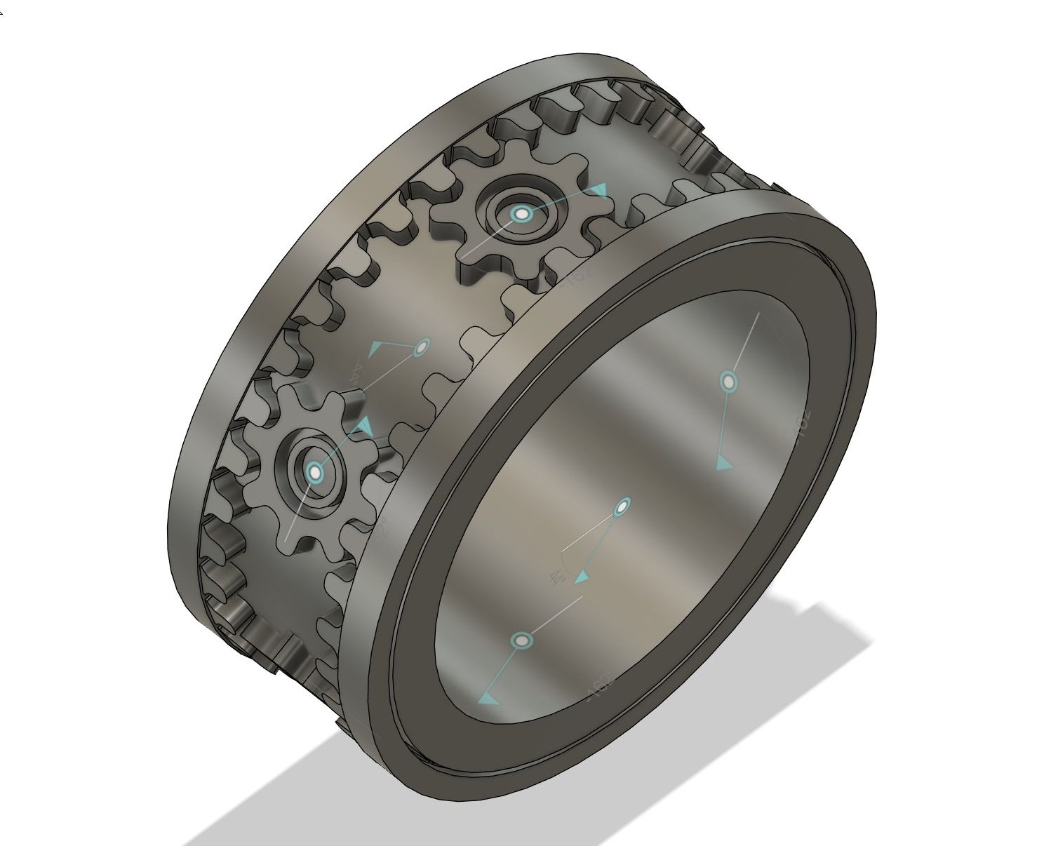 Вращающееся кольцо-механизм — Графика, 3D, Промдизайн на Dprofile