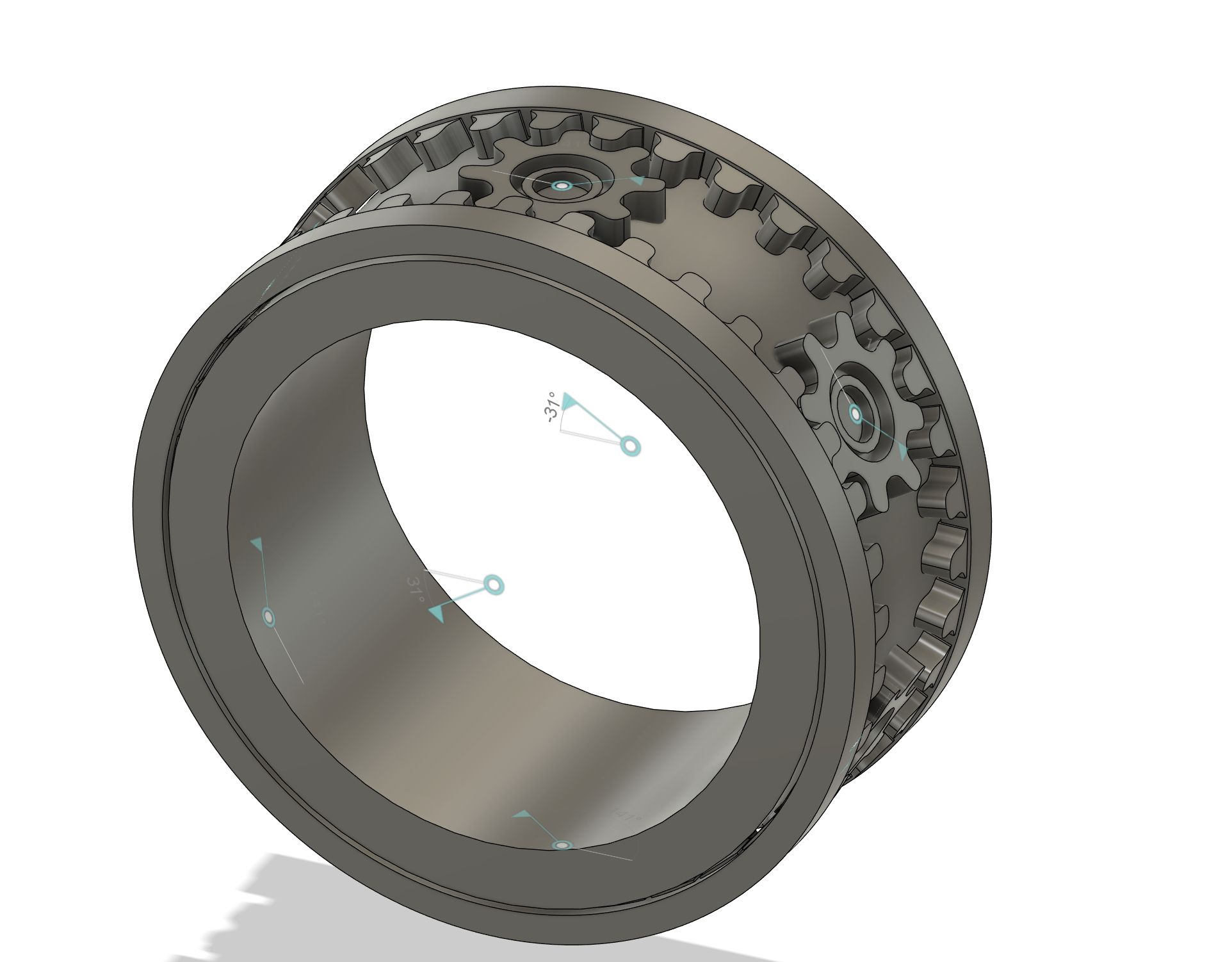 Вращающееся кольцо-механизм — Изображение №2 — Графика, 3D, Промдизайн на Dprofile