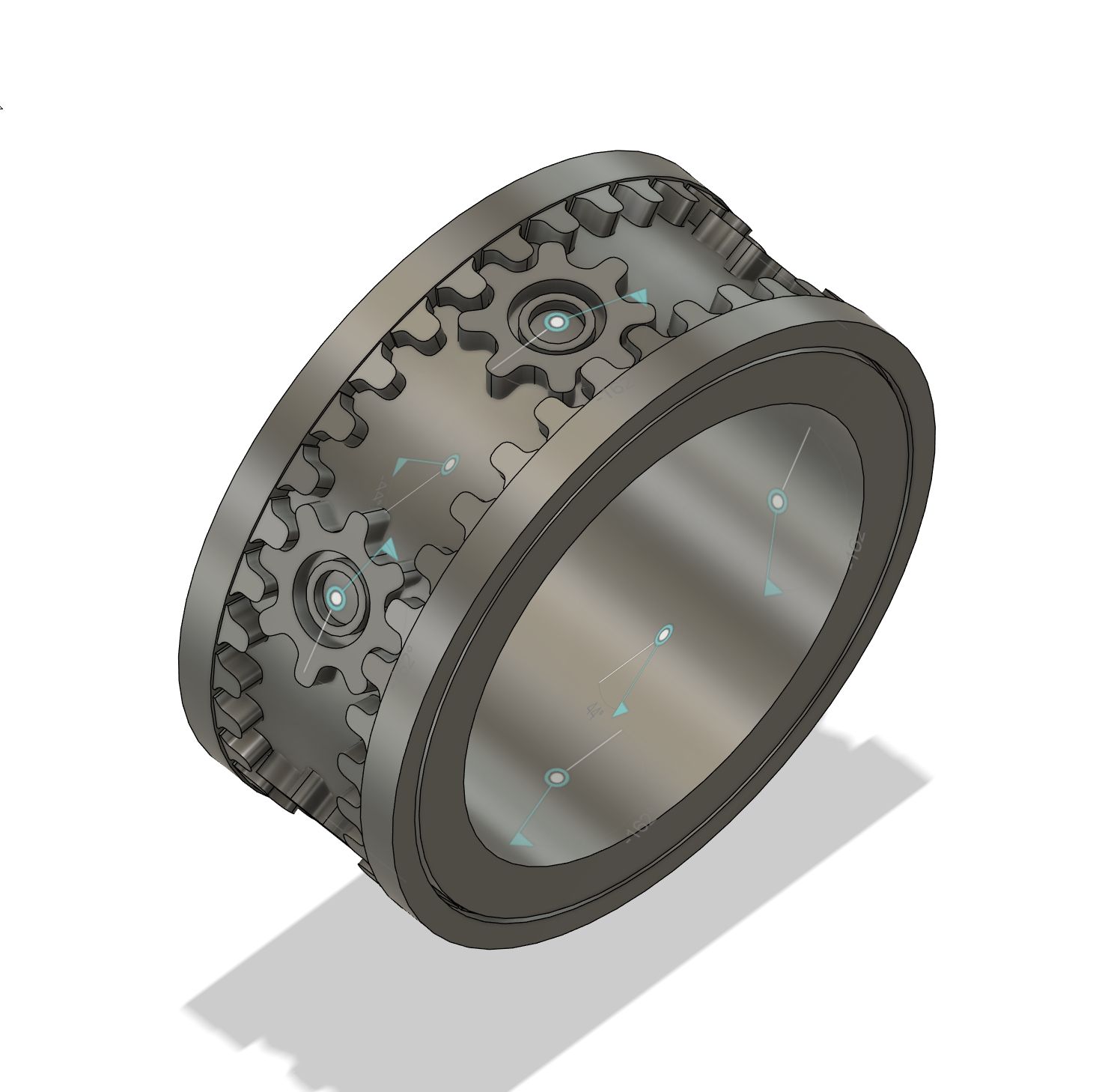 Вращающееся кольцо-механизм — Изображение №1 — Графика, 3D, Промдизайн на Dprofile