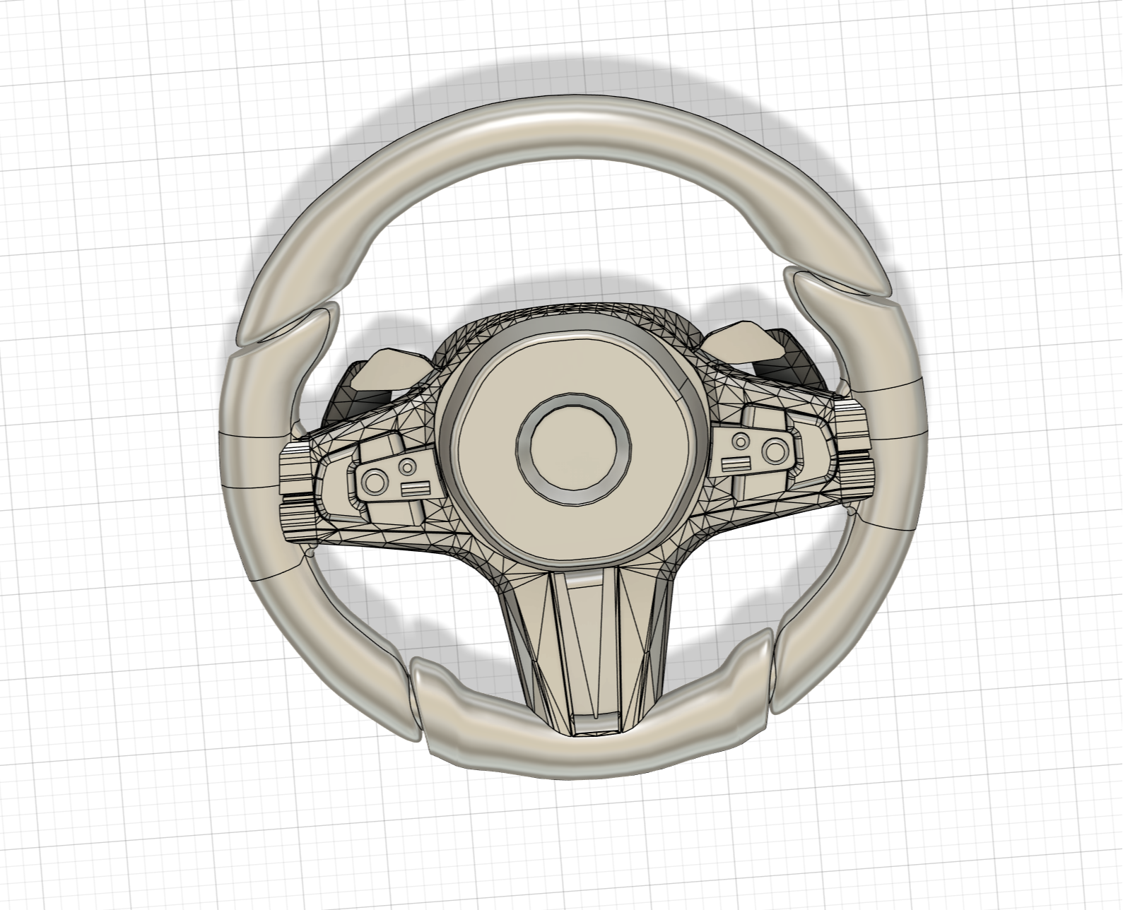 Модифицированный руль — Графика, 3D, Промдизайн на Dprofile