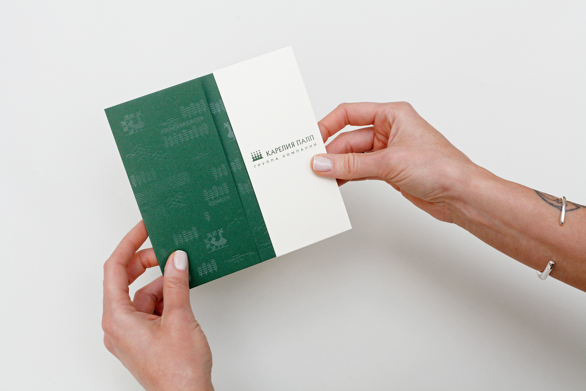 Открытка для группы компаний «Карелия Палп» — Изображение №5 — Брендинг, Графика на Dprofile