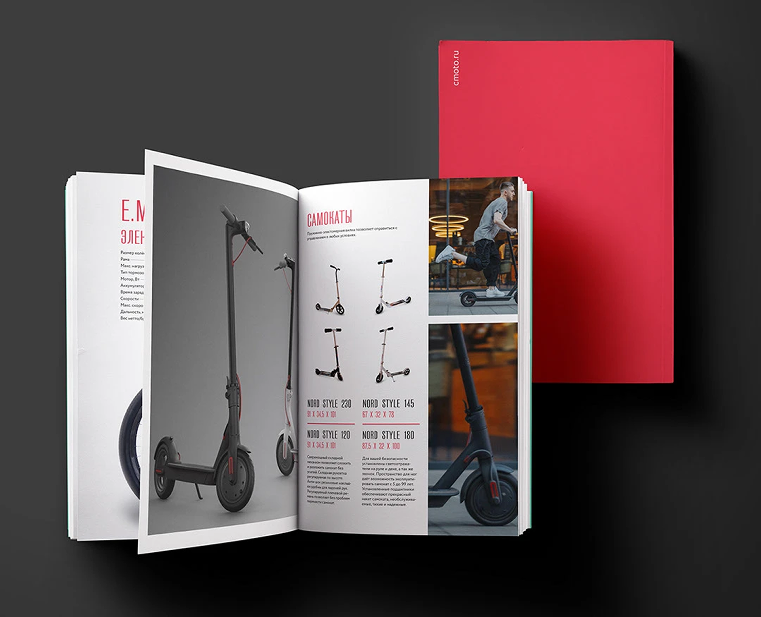 Каталог для магазина мототехники — Графика на Dprofile