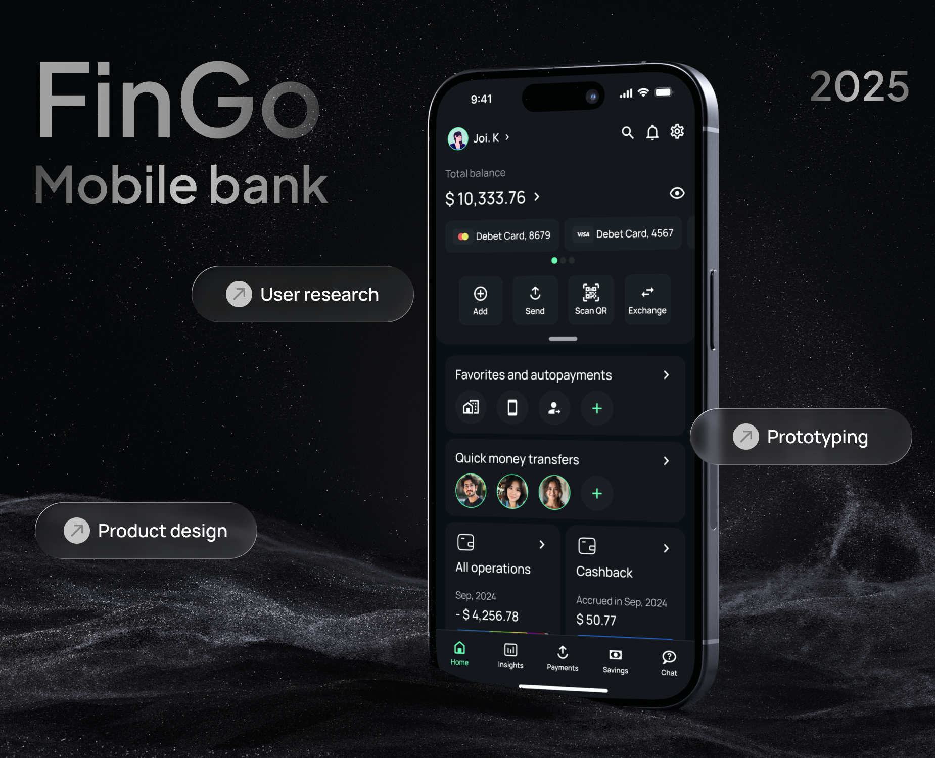FinGo: Оптимизация мобильного банка | Case study, UX/UI — Интерфейсы на Dprofile