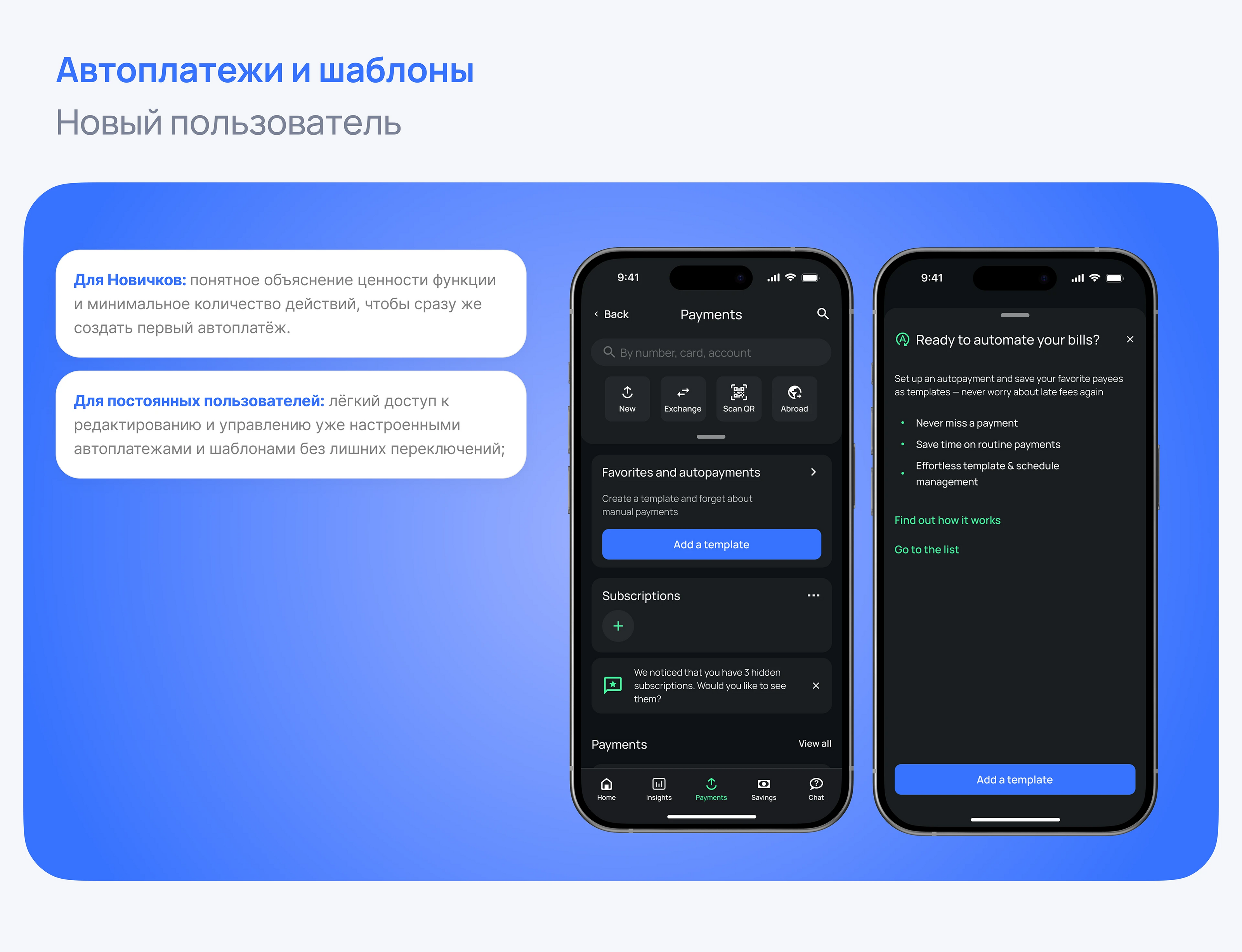 FinGo: Оптимизация мобильного банка | Case study, UX/UI — Изображение №12 — Интерфейсы на Dprofile