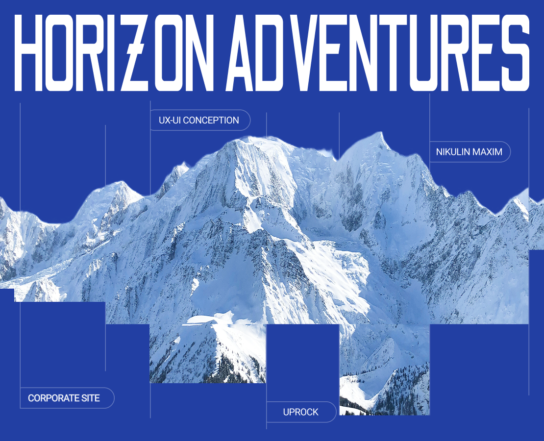Horizon Adventures | Corporate Website — Интерфейсы на Dprofile