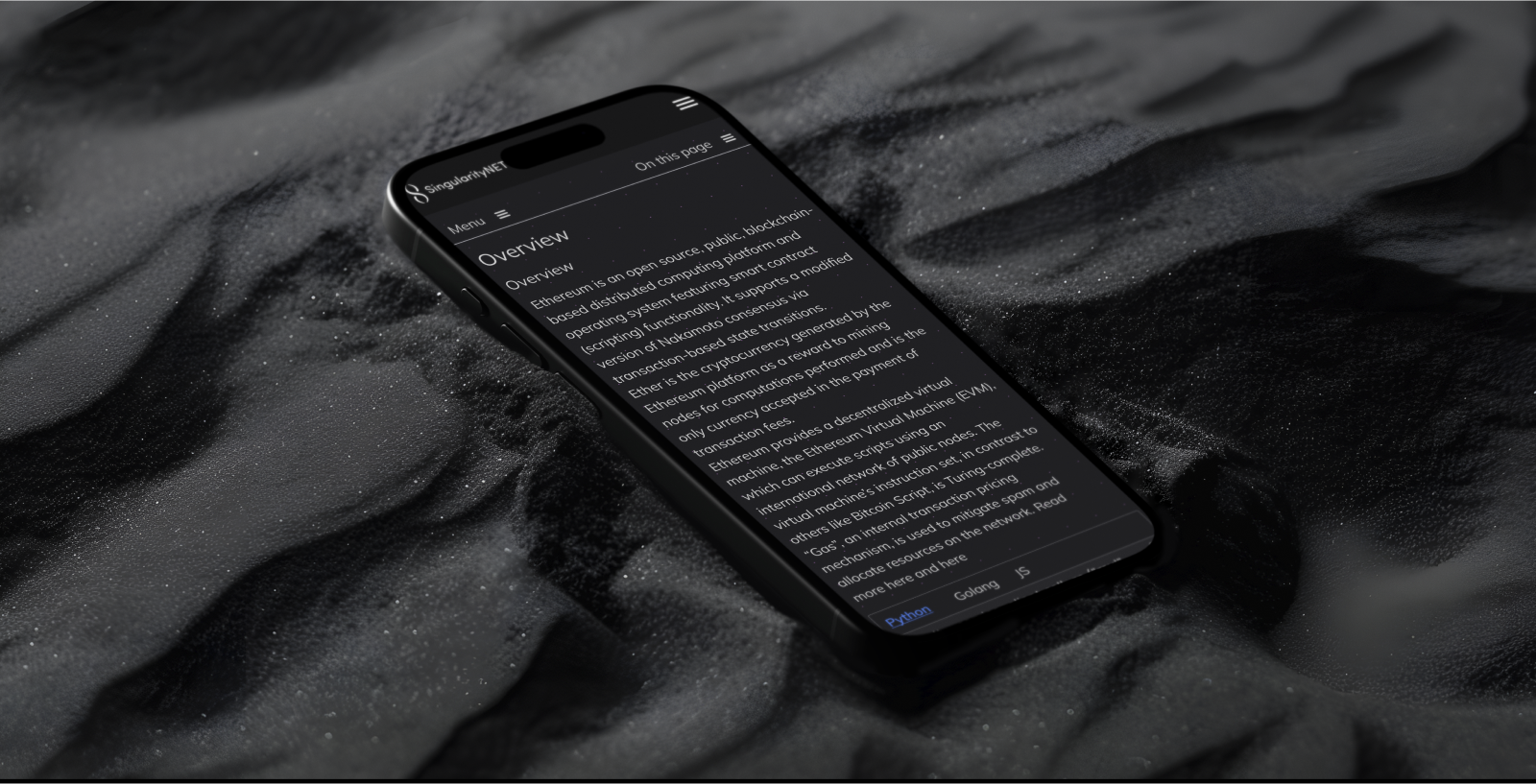 DevPortal Web 3.0 — UX/UI Redesign for SingularityNET — Изображение №7 — Интерфейсы на Dprofile
