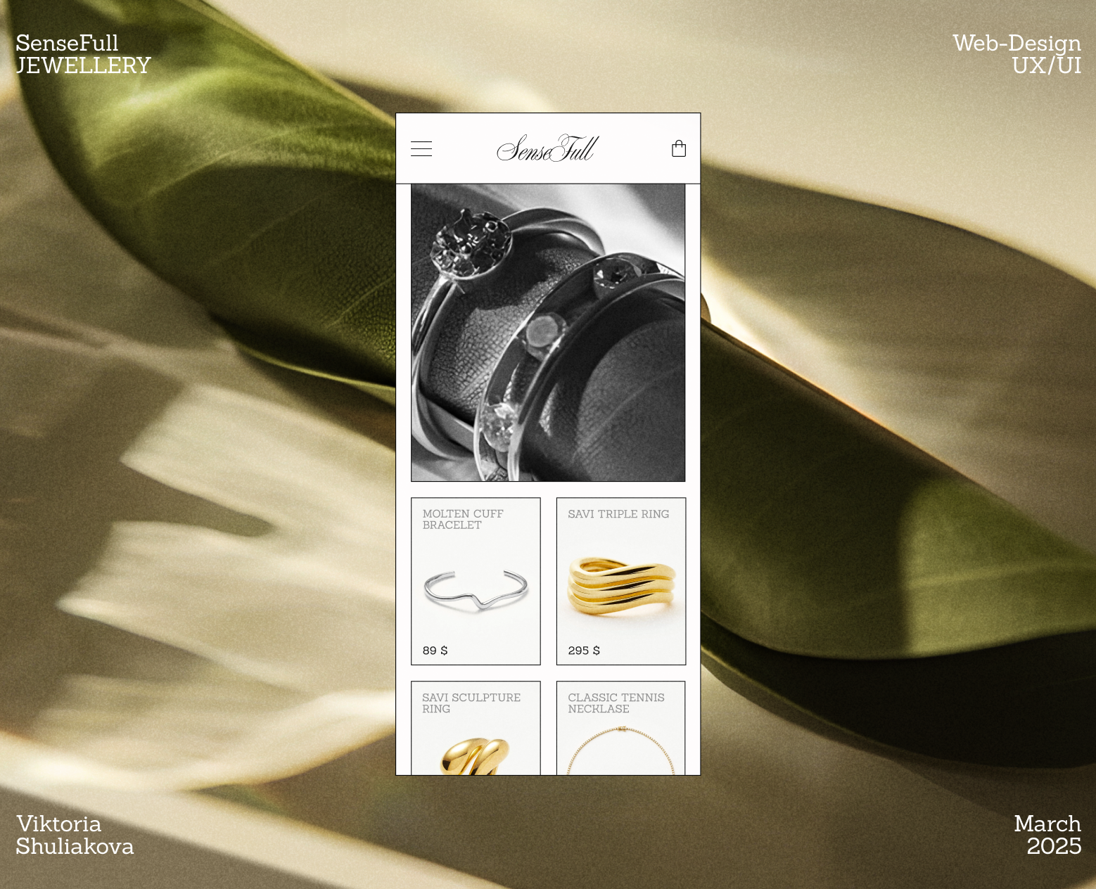 SenseFull - online store jewellery на Dprofile