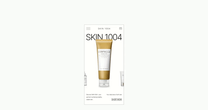 SKIN 1004 - e-commerce cosmetics redesign — Изображение №9 — Интерфейсы на Dprofile
