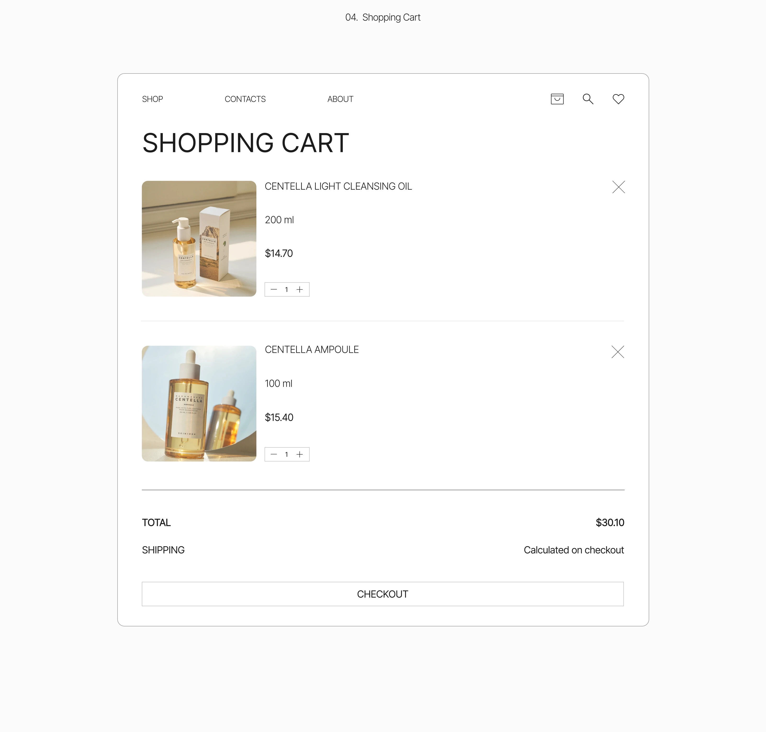 SKIN 1004 - e-commerce cosmetics redesign — Изображение №11 — Интерфейсы на Dprofile