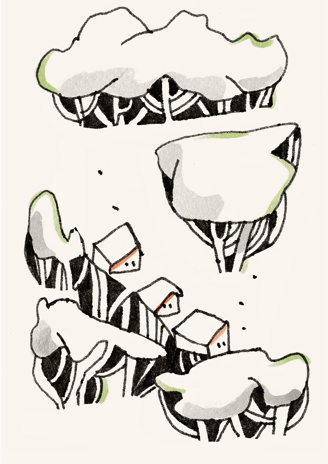 Утреннее рисование — Изображение №1 — Иллюстрация, Графика на Dprofile