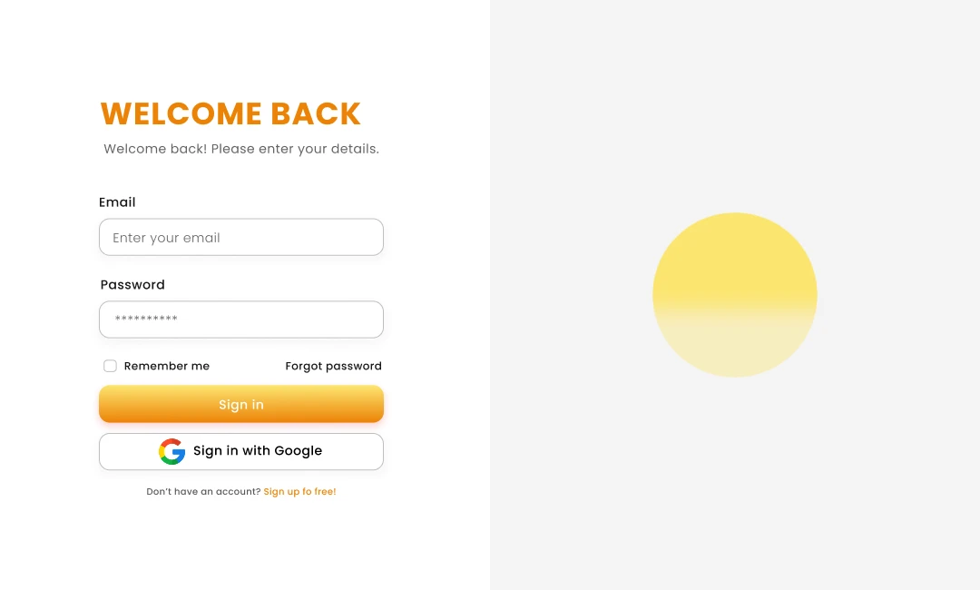 Страница (модальное окно) авторизации и регистрации UI/UX — Изображение №4 — Интерфейсы на Dprofile