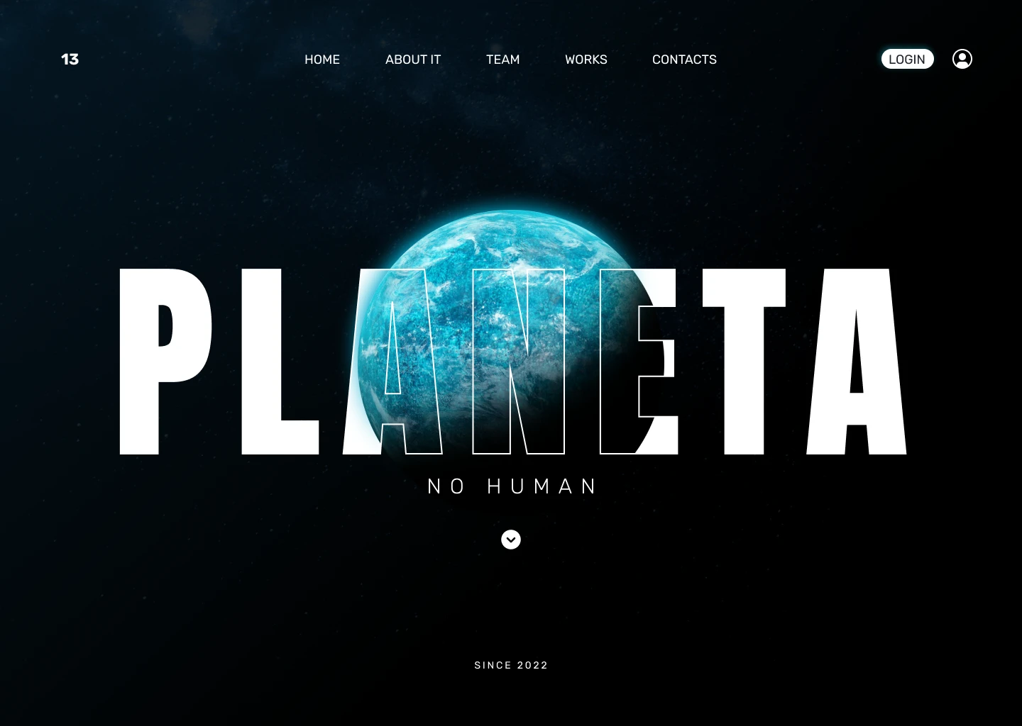 PLANETA — Анимационный Hero Screen для Digital Agency — Изображение №4 — Интерфейсы на Dprofile