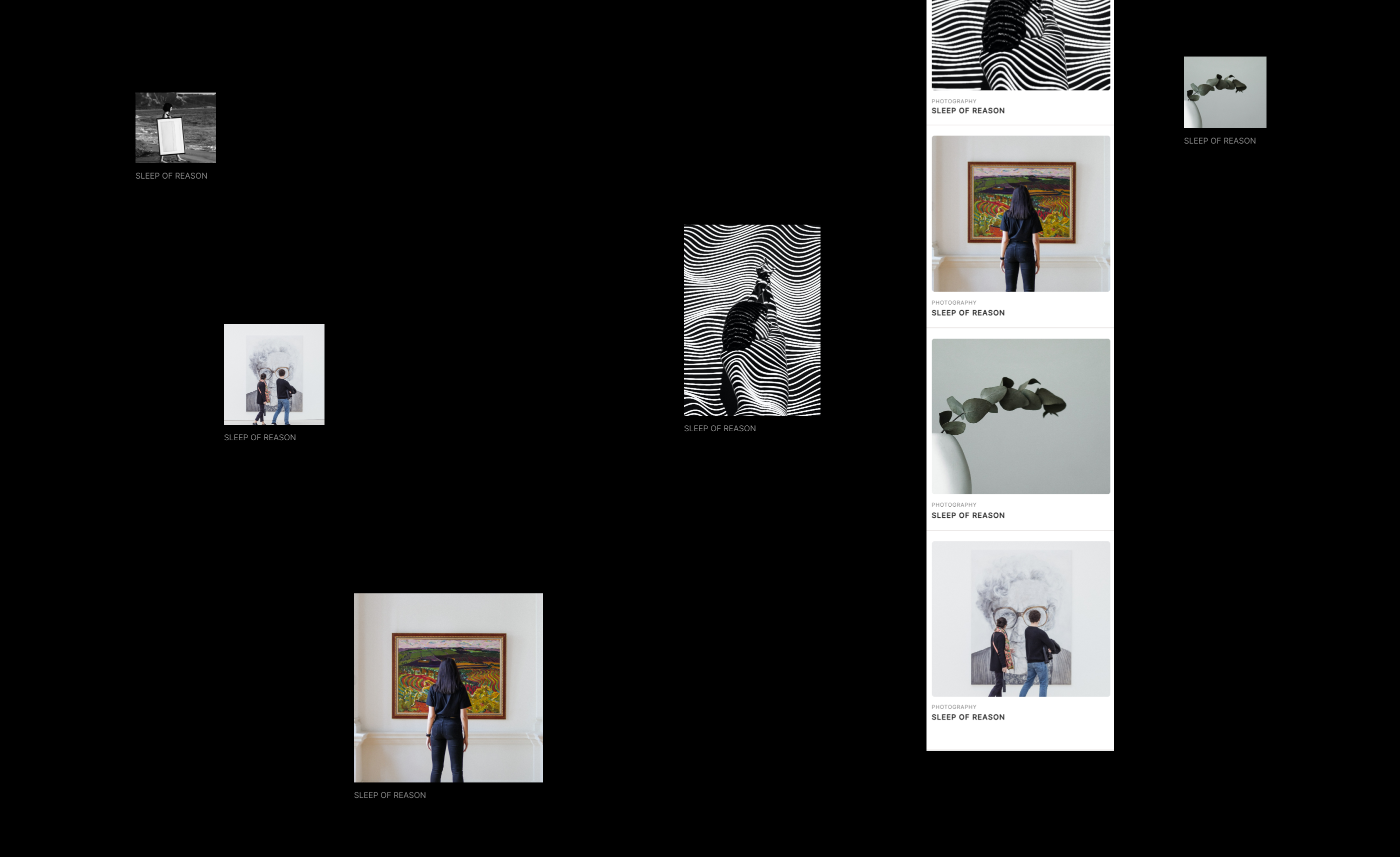 Uniqline | Минималистичный сайт | Minimalistic Website — Изображение №10 — Интерфейсы, Анимация на Dprofile