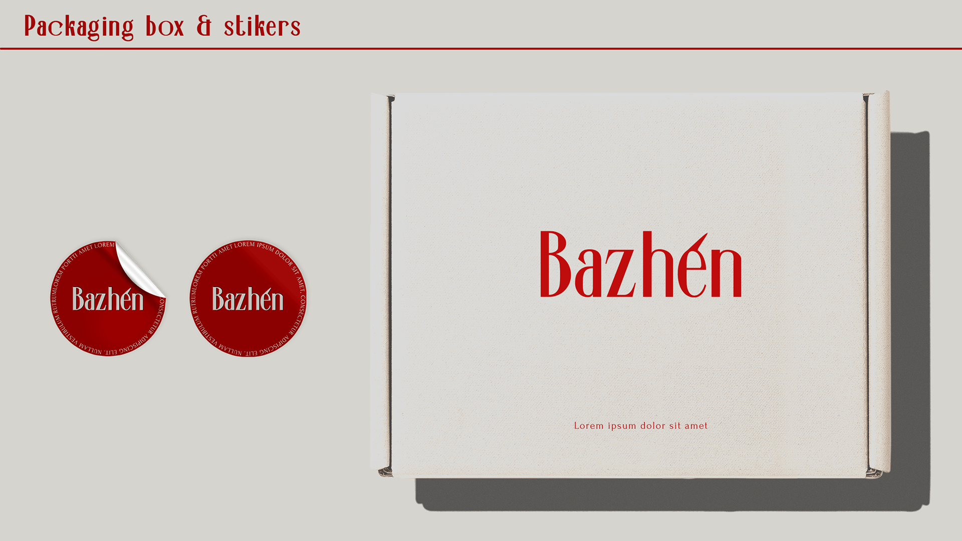 Bazhen — Изображение №7 — Брендинг на Dprofile