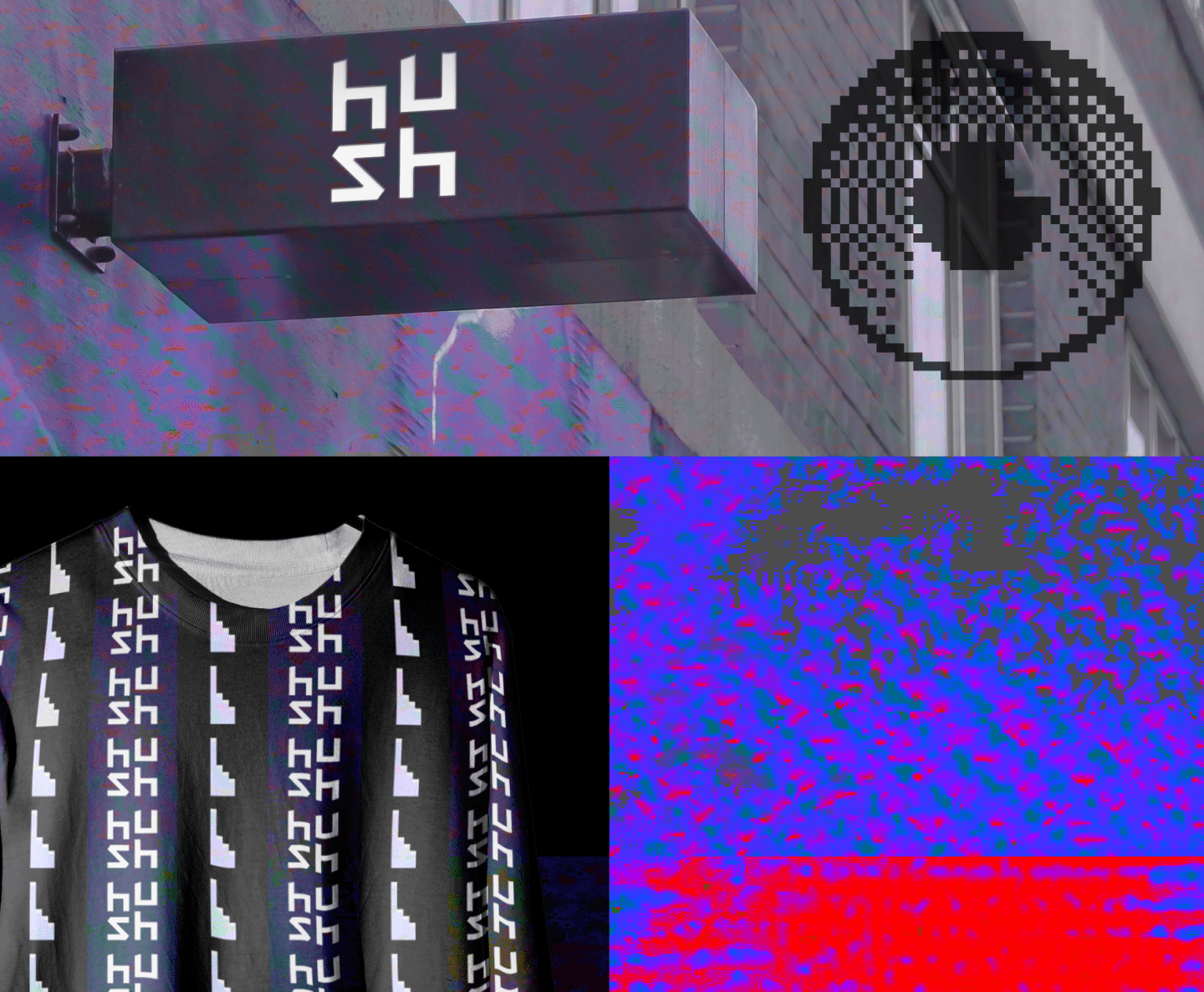 identity for the HUSH brand — Изображение №10 — Брендинг, Графика на Dprofile