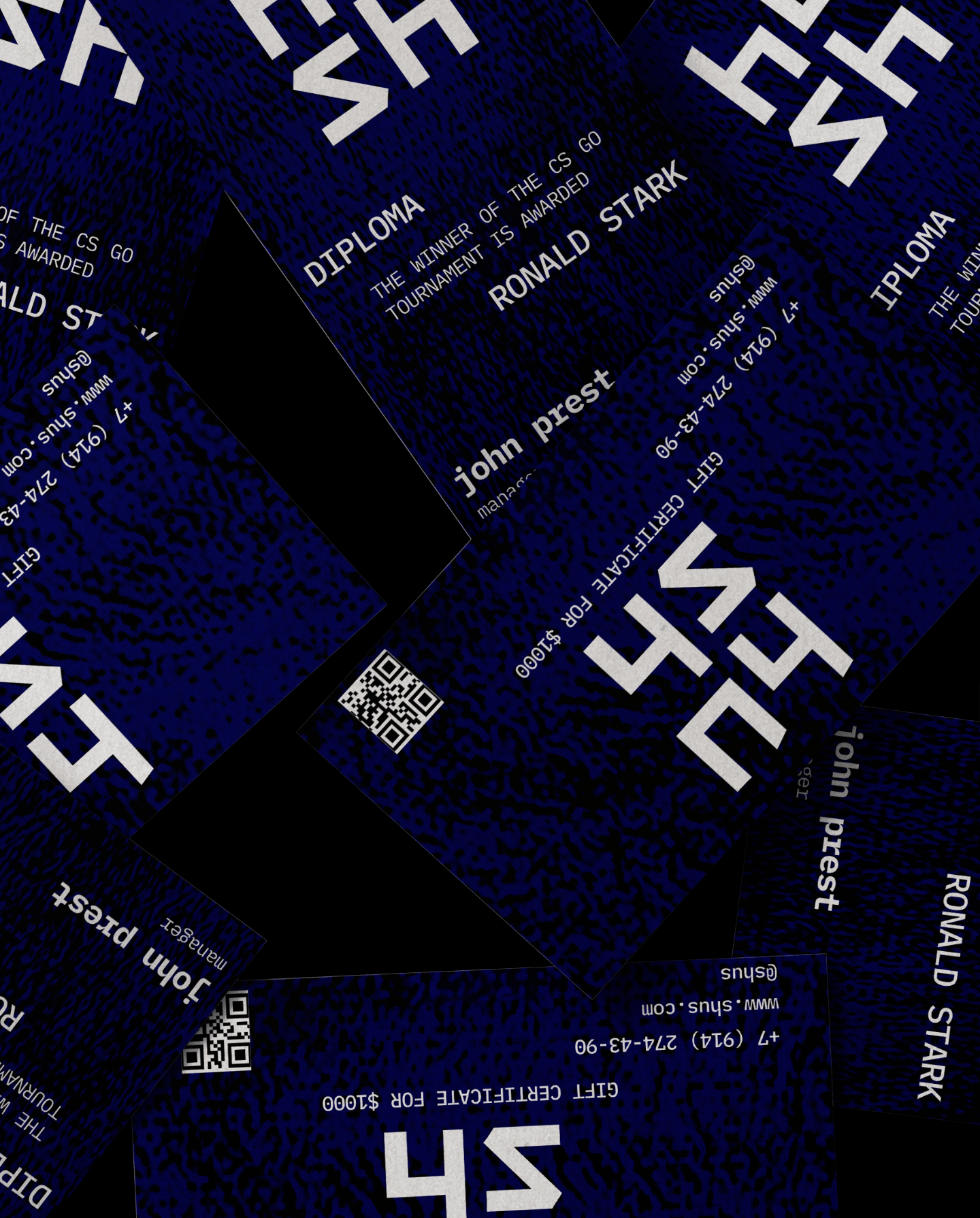identity for the HUSH brand — Изображение №8 — Брендинг, Графика на Dprofile