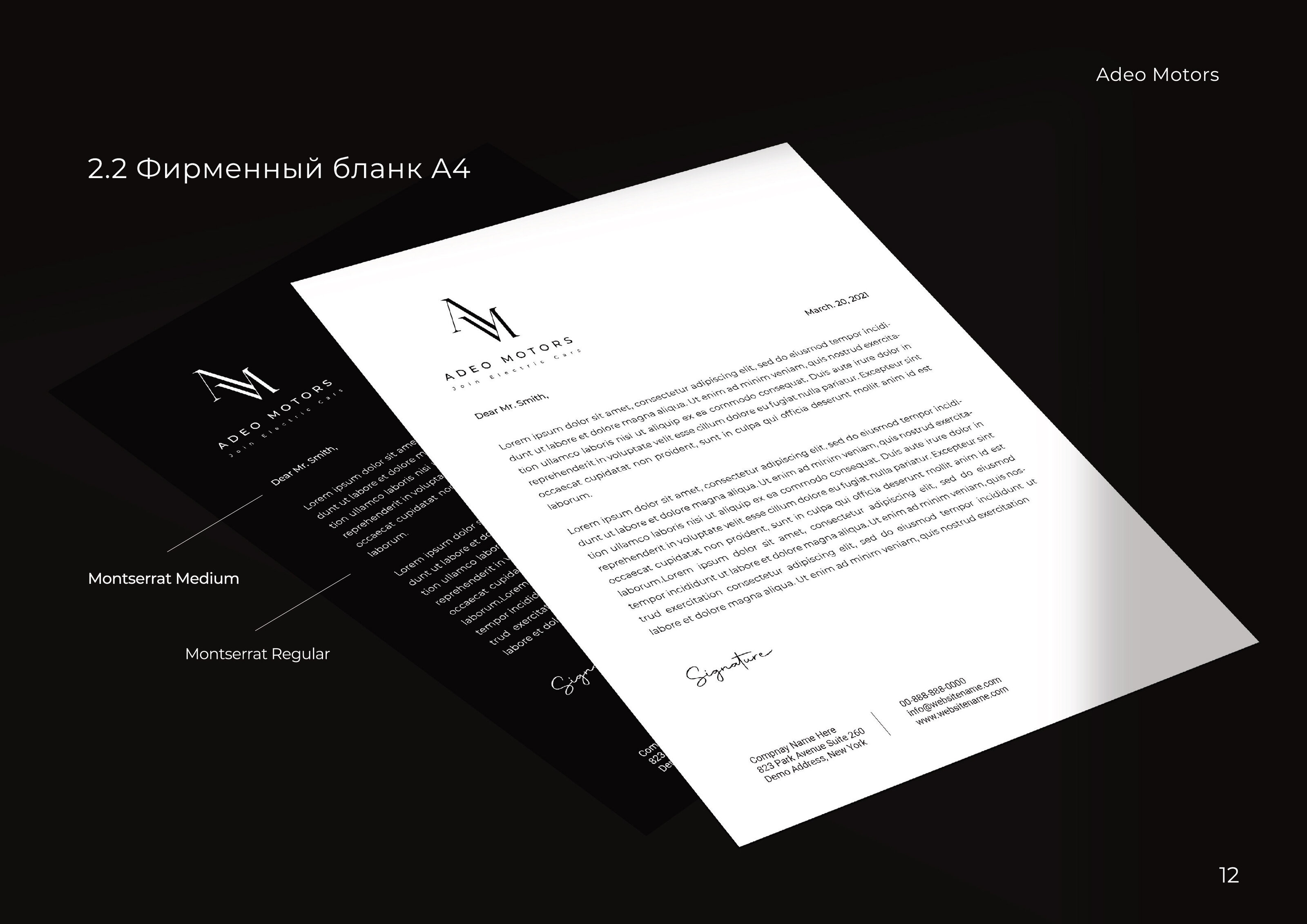 Брендбук для премиального автодилера электрокаров — Изображение №9 — Брендинг на Dprofile