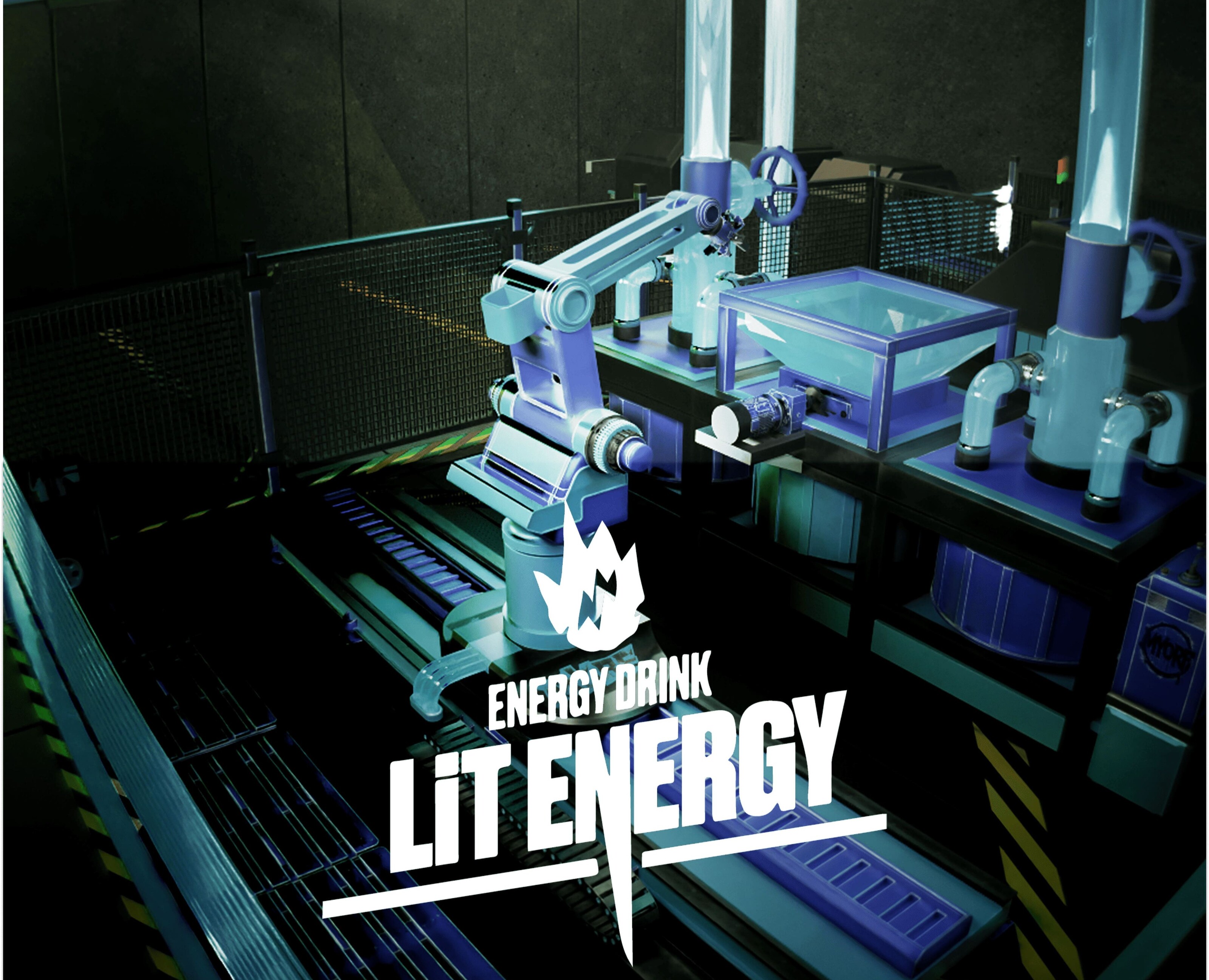 LIT ENERGY | AUTOMATED ROBOTICS LINE | CONCEPT DESIGN на Dprofile