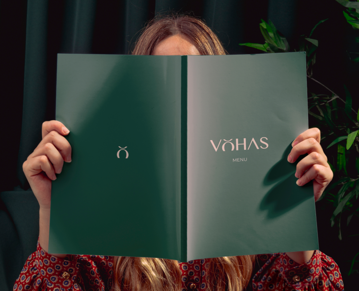 VOHAS — Restaurant Identity — Брендинг на Dprofile