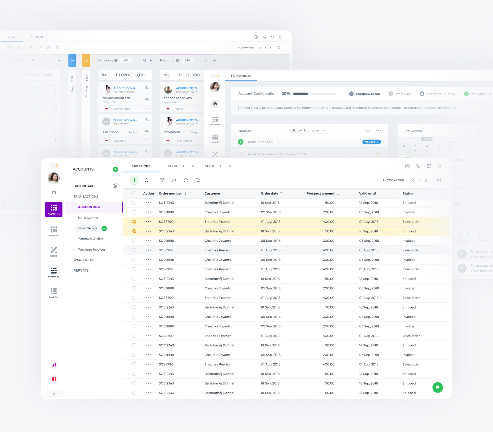 KPI.COM | ERP — Изображение №7 — Интерфейсы, Анимация на Dprofile