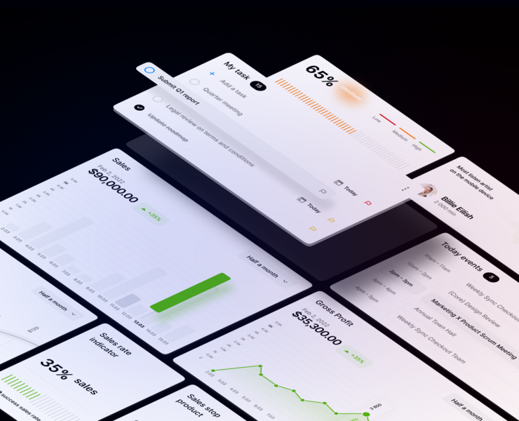 SOS — ERP application — Интерфейсы, Анимация на Dprofile