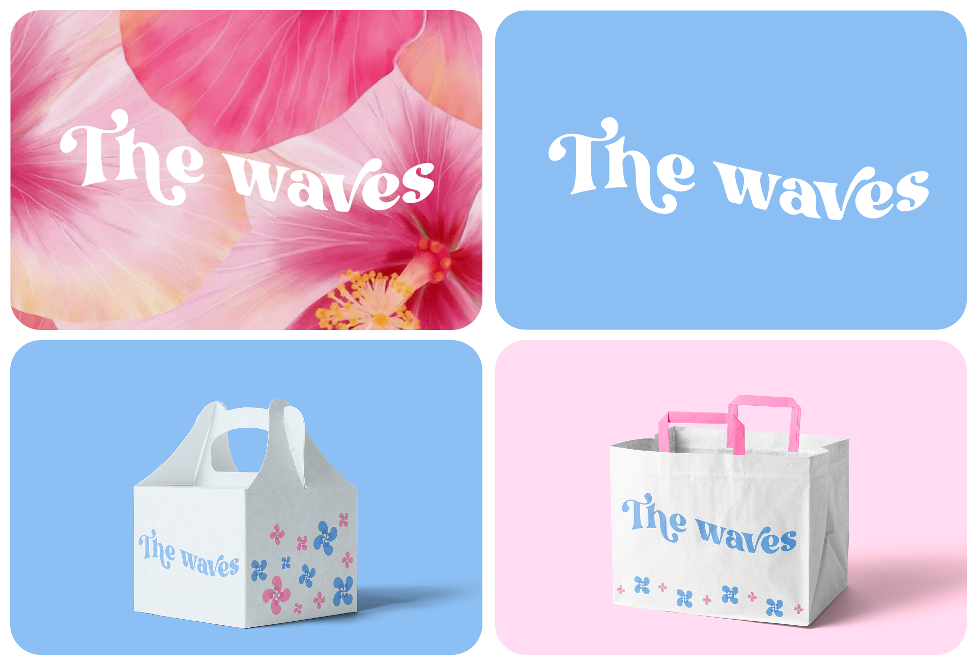 The waves | Graphic design brand identity — Изображение №3 — Брендинг на Dprofile