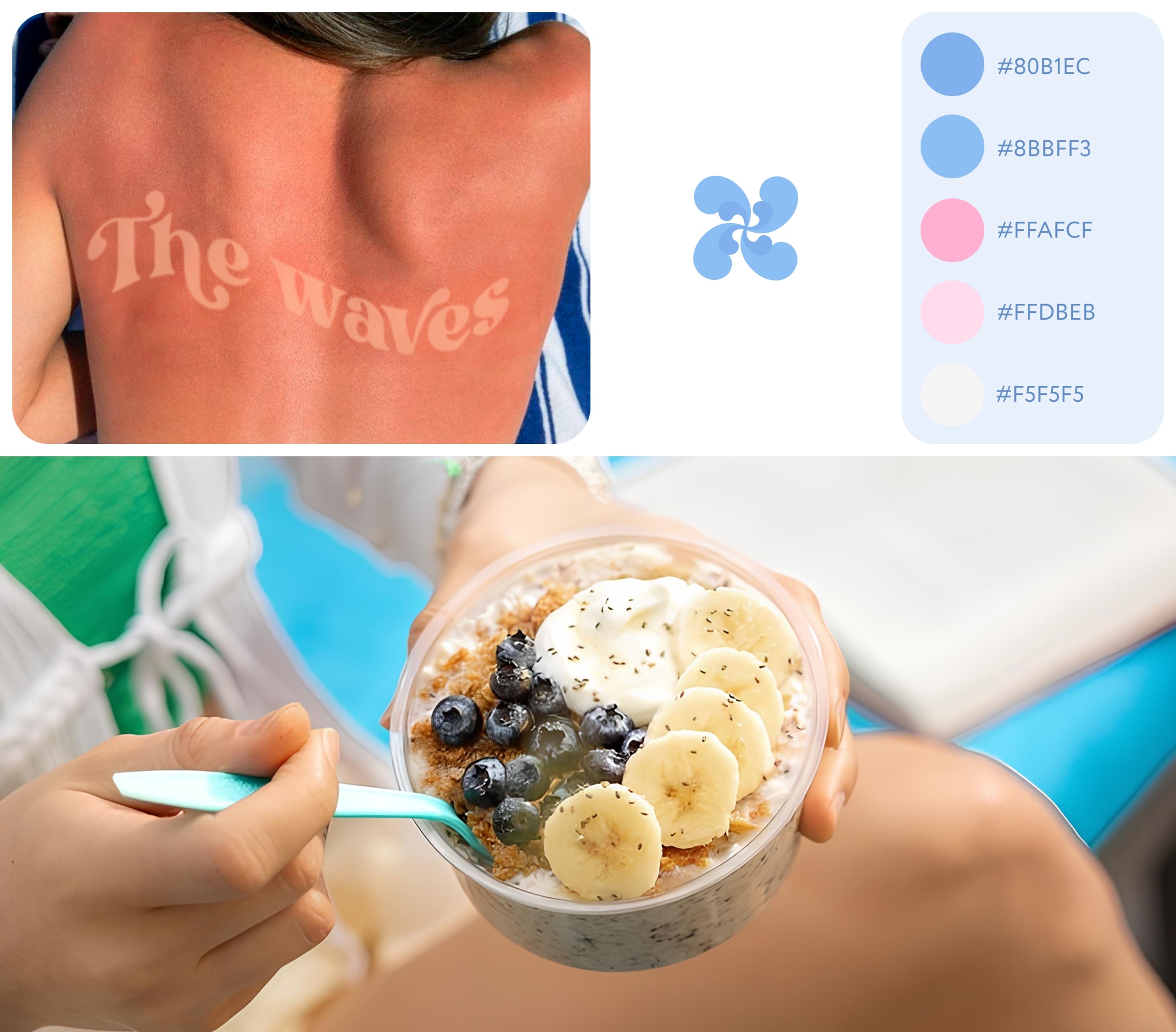 The waves | Graphic design brand identity — Изображение №2 — Брендинг на Dprofile