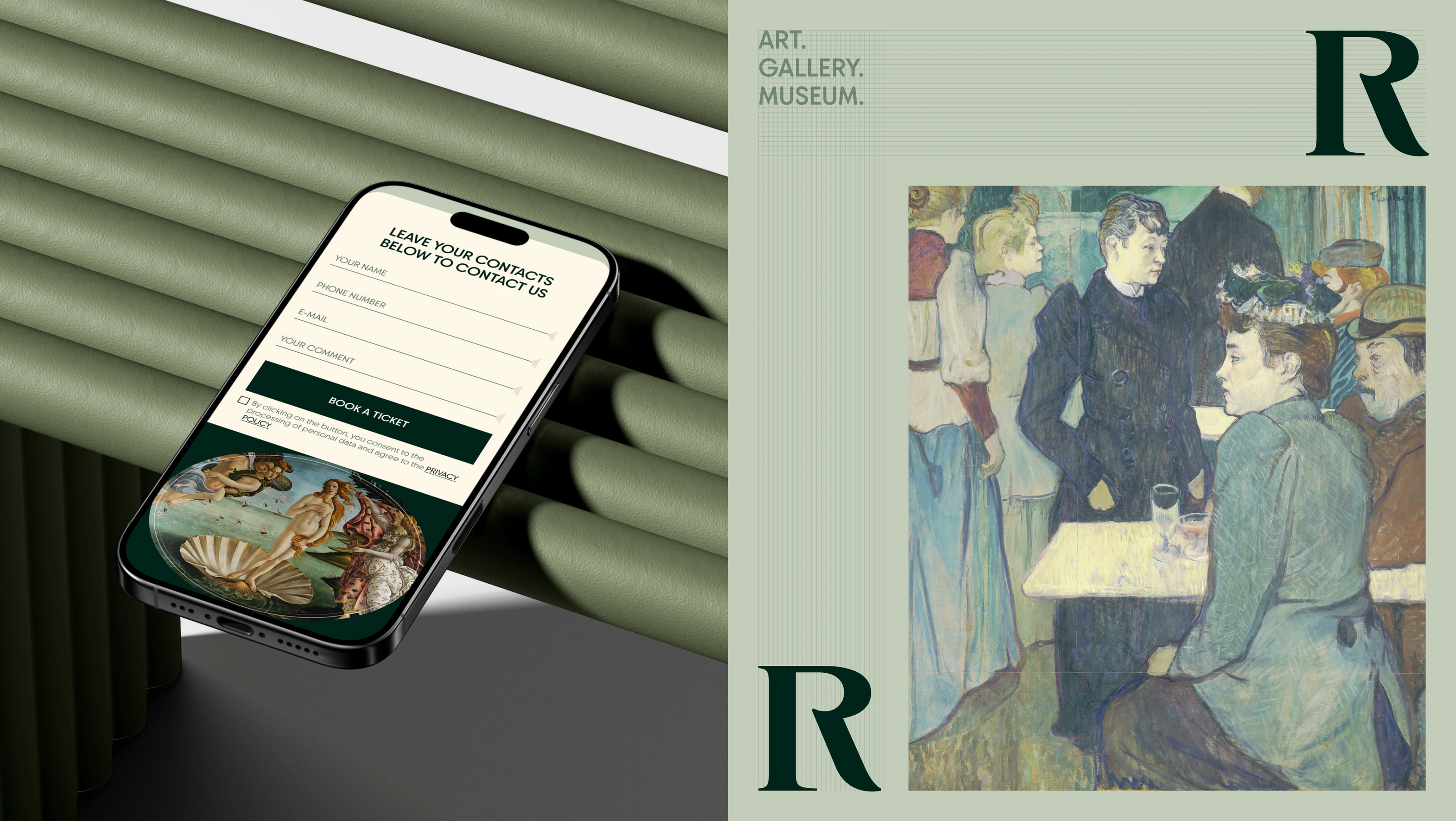 Art Museum website design — Изображение №18 — Интерфейсы на Dprofile