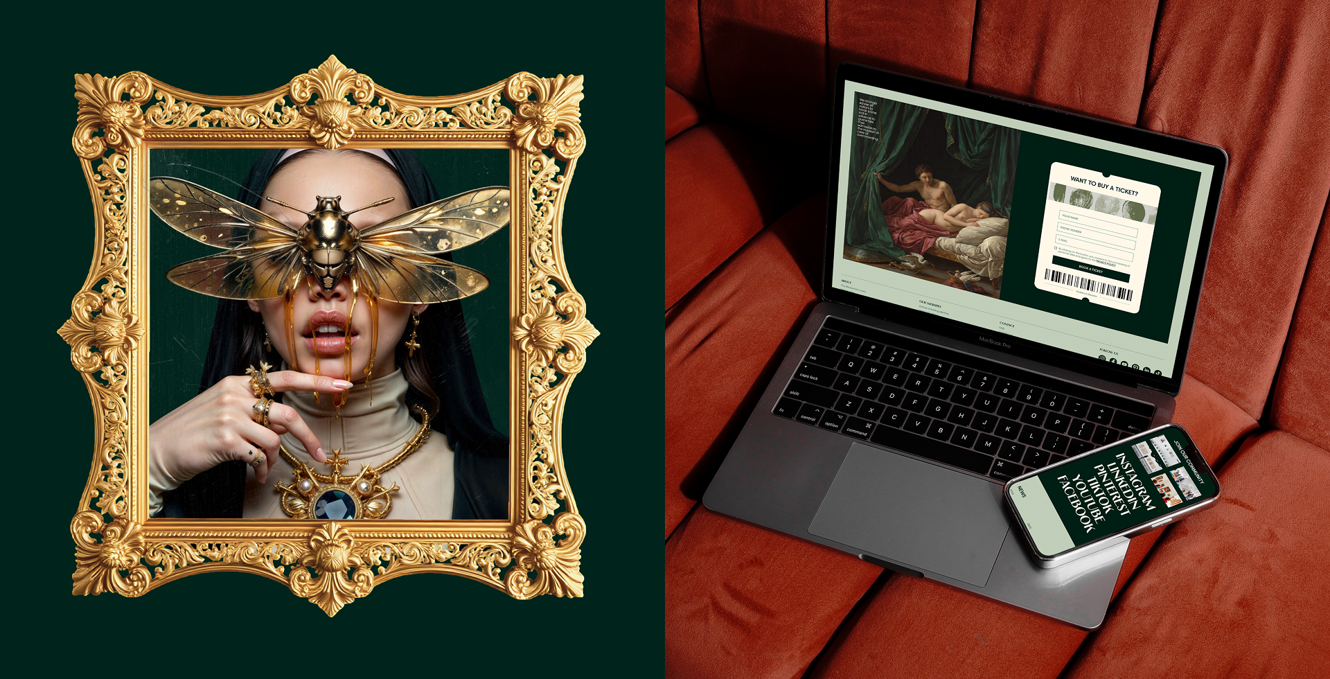 Art Museum website design — Изображение №5 — Интерфейсы на Dprofile