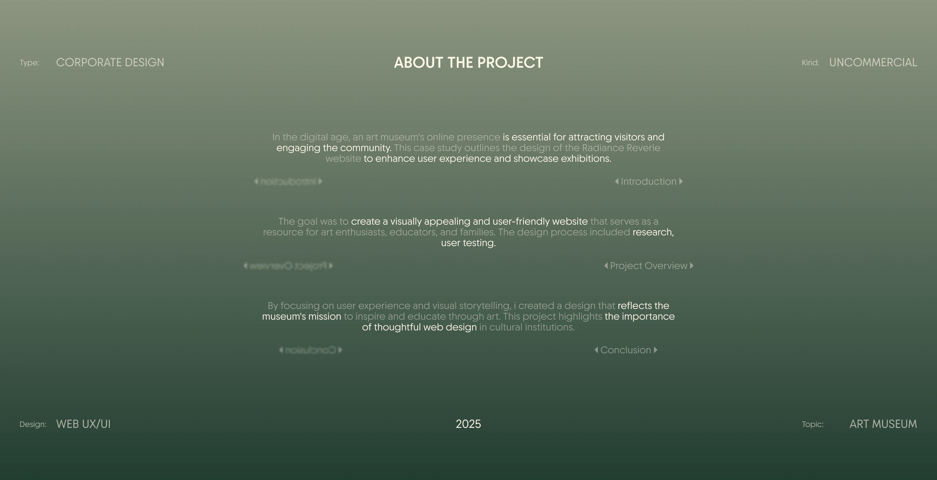Art Museum website design — Изображение №2 — Интерфейсы на Dprofile