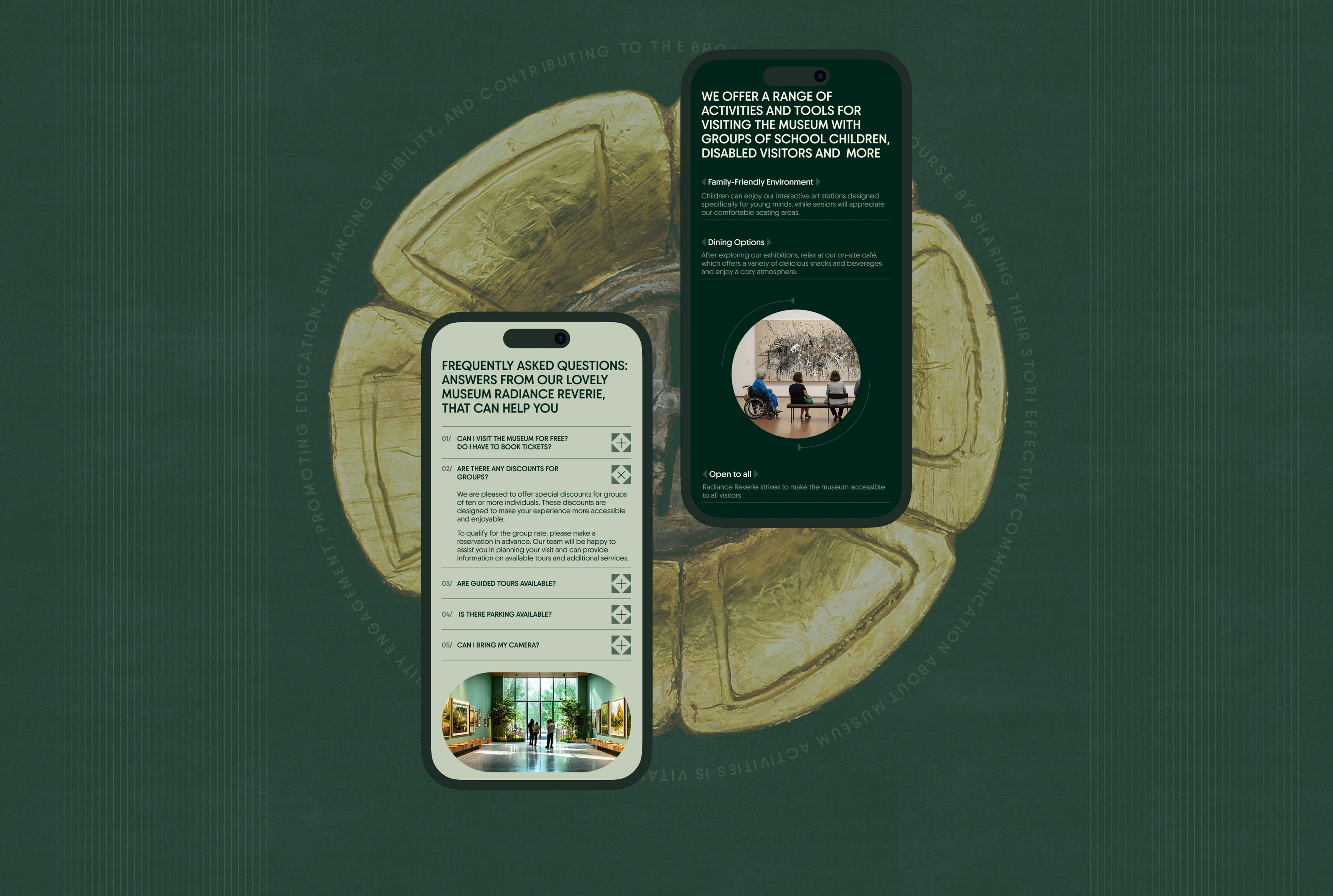 Art Museum website design — Изображение №13 — Интерфейсы на Dprofile