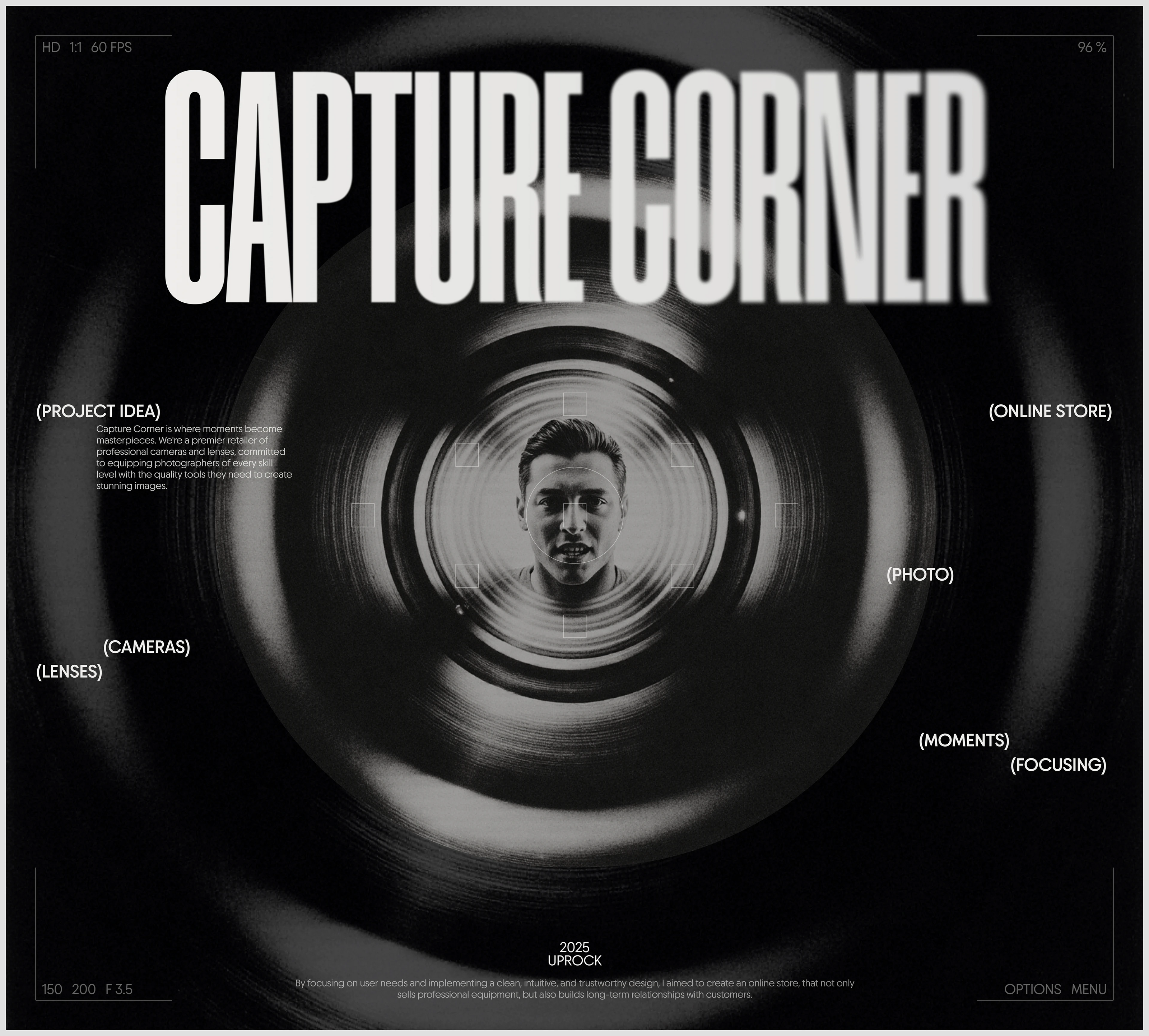 Photographic equipment online store — Изображение №1 — Интерфейсы, Брендинг на Dprofile