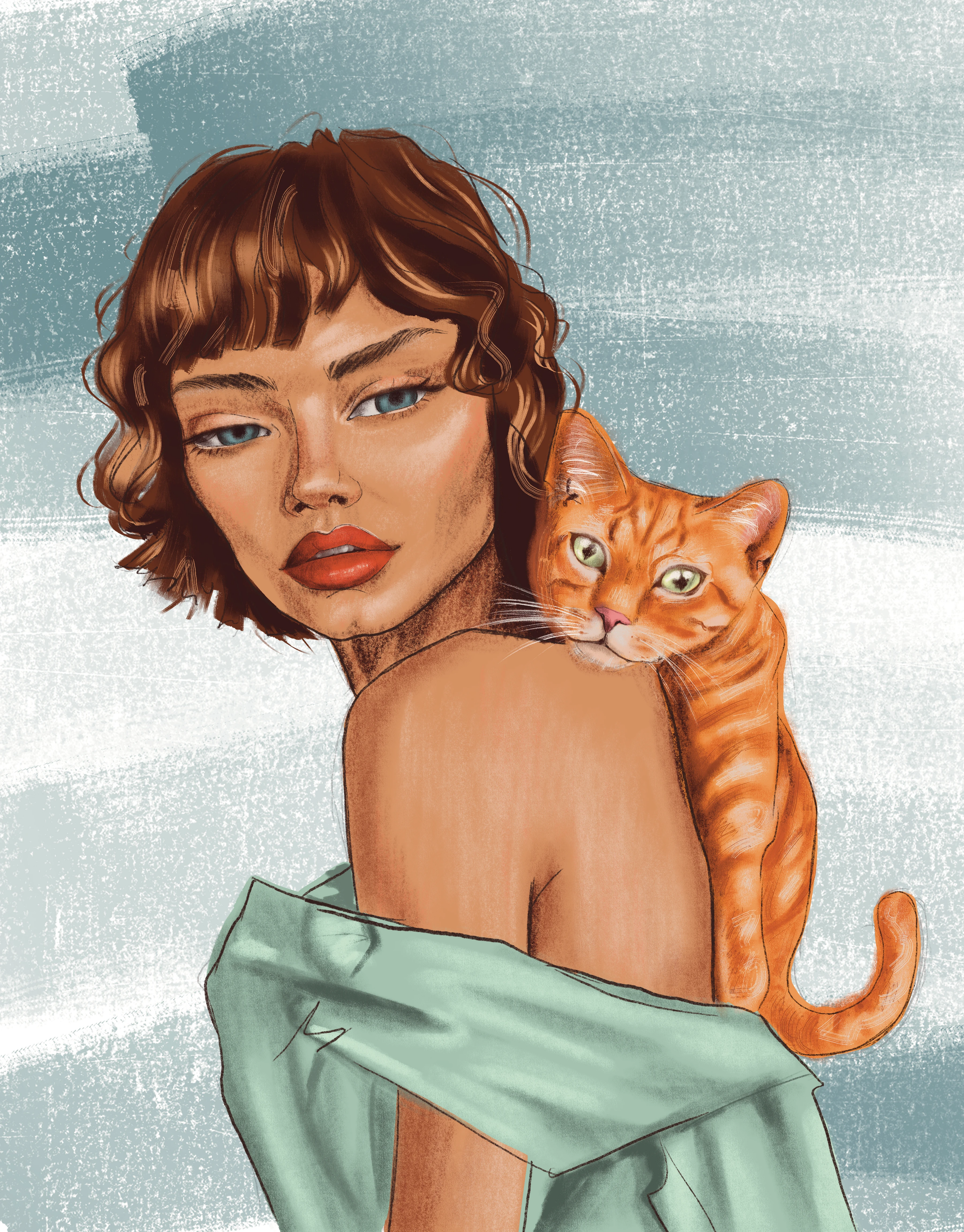 Cat — Изображение №3 — Иллюстрация на Dprofile