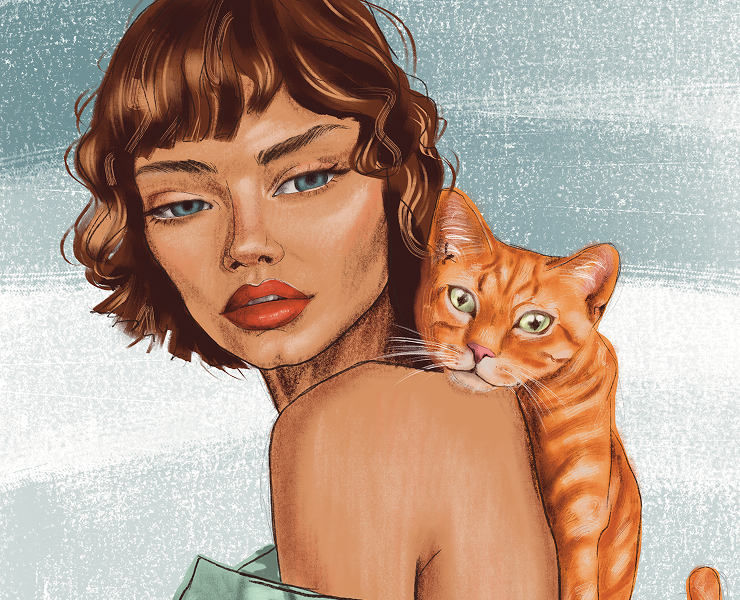 Cat — Иллюстрация на Dprofile